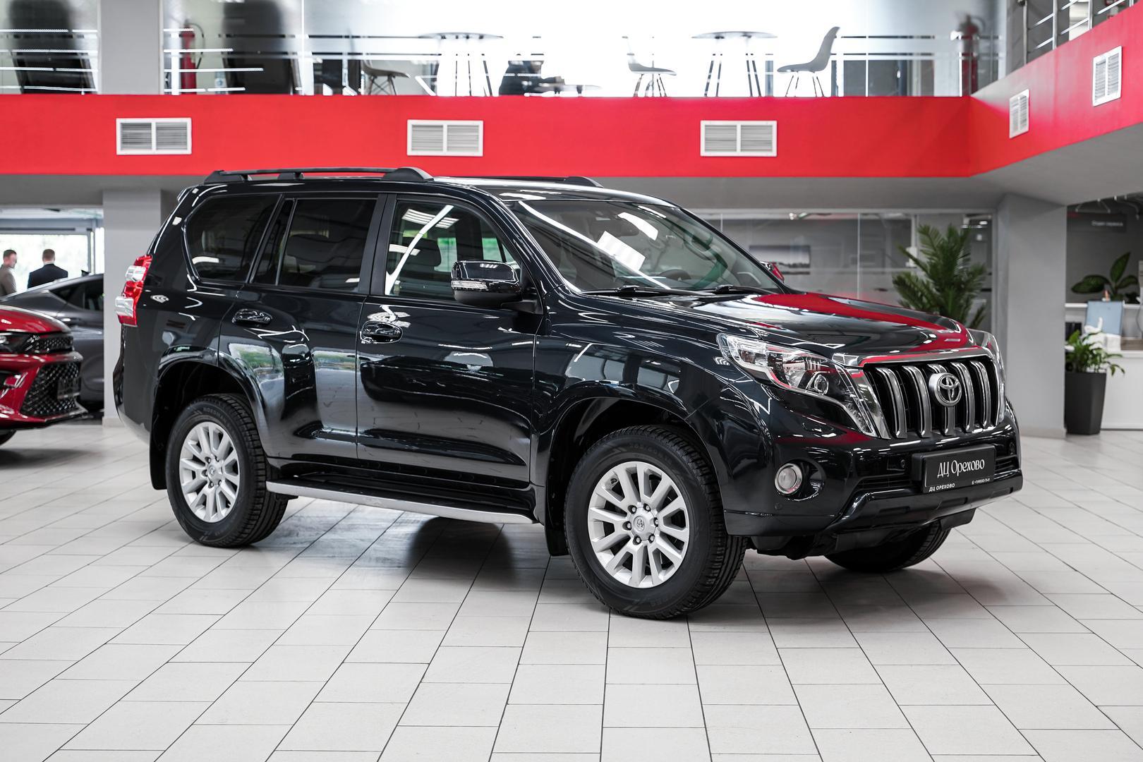 Toyota Land Cruiser Prado 2014, серый, ДЦ Орехово