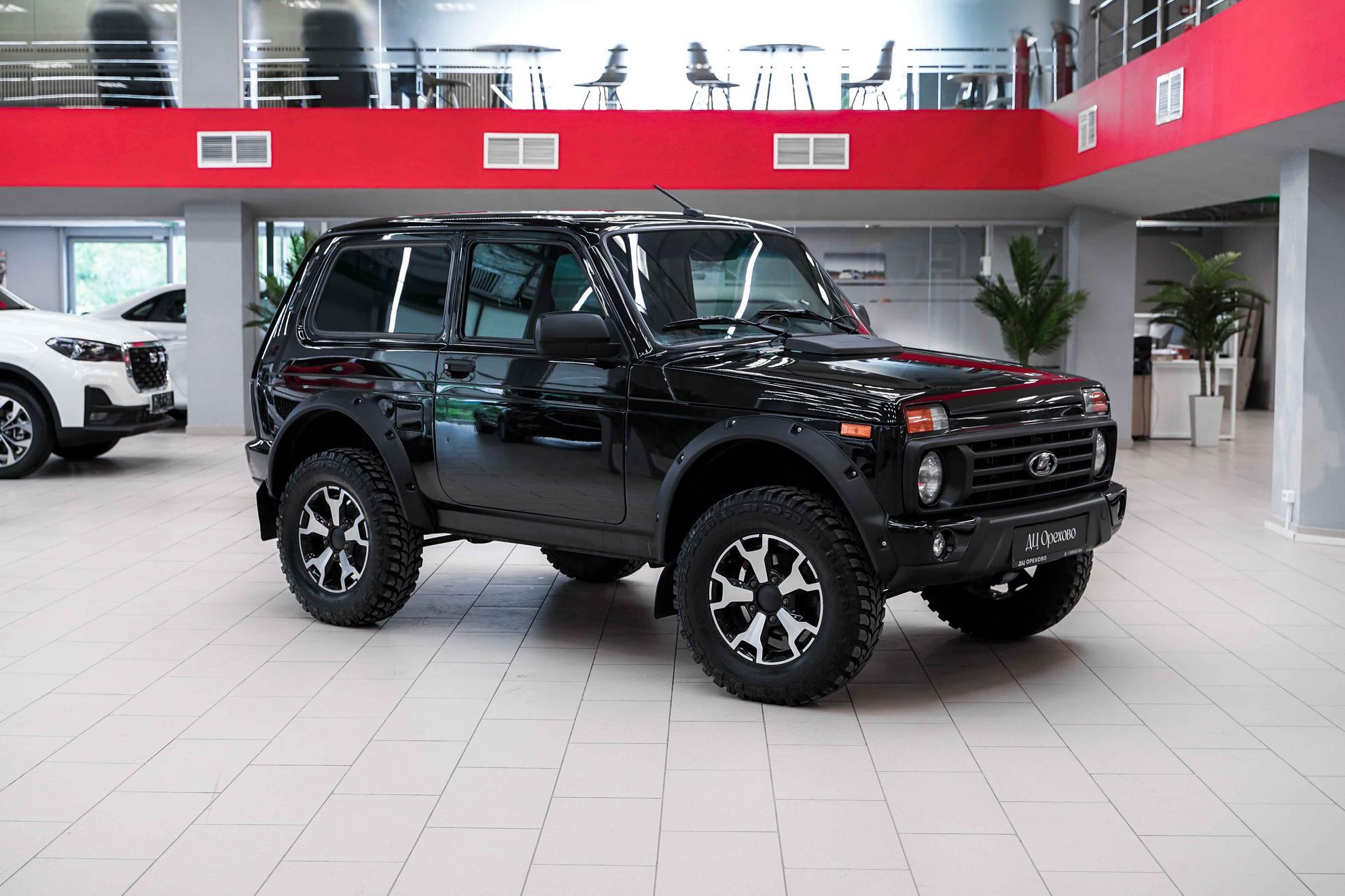 LADA (ВАЗ) Niva Legend 2023, черный, ДЦ Орехово