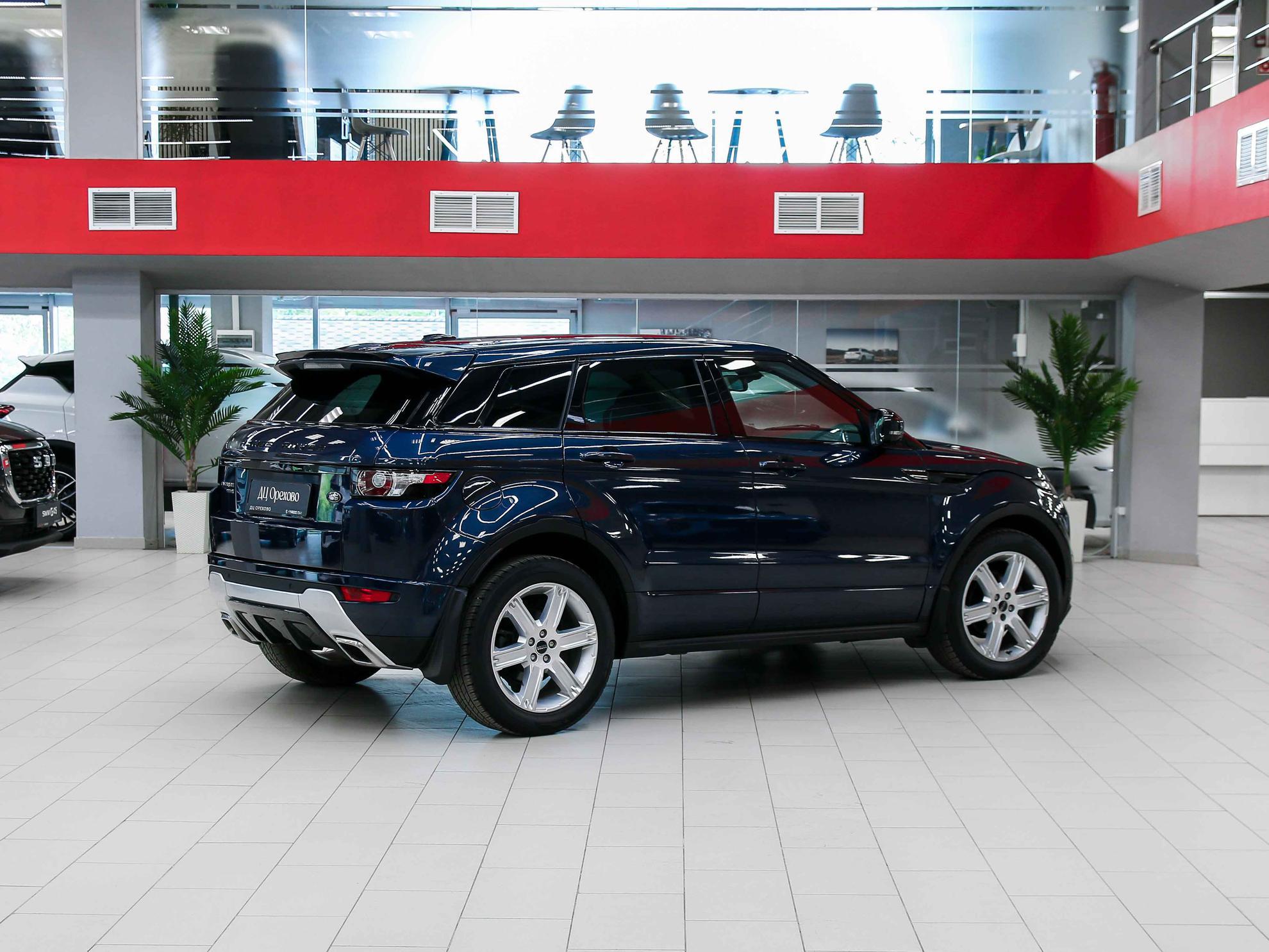 Land Rover Range Rover Evoque 2012, синий, ДЦ Орехово
