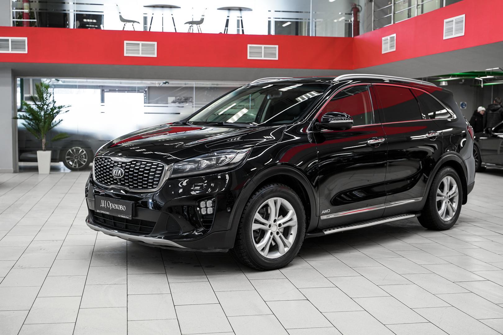 Kia Sorento 2018, черный, ДЦ Орехово