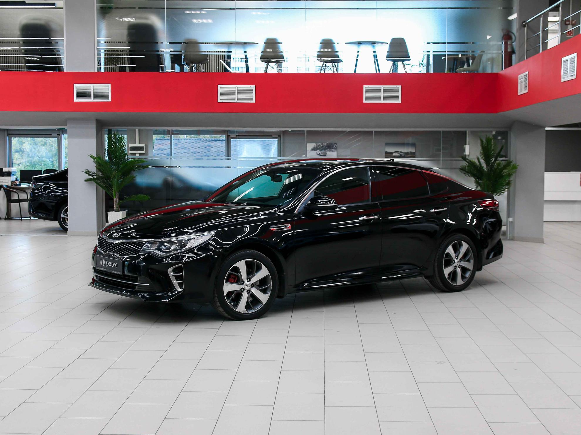 Kia Optima 2017, черный, ДЦ Орехово