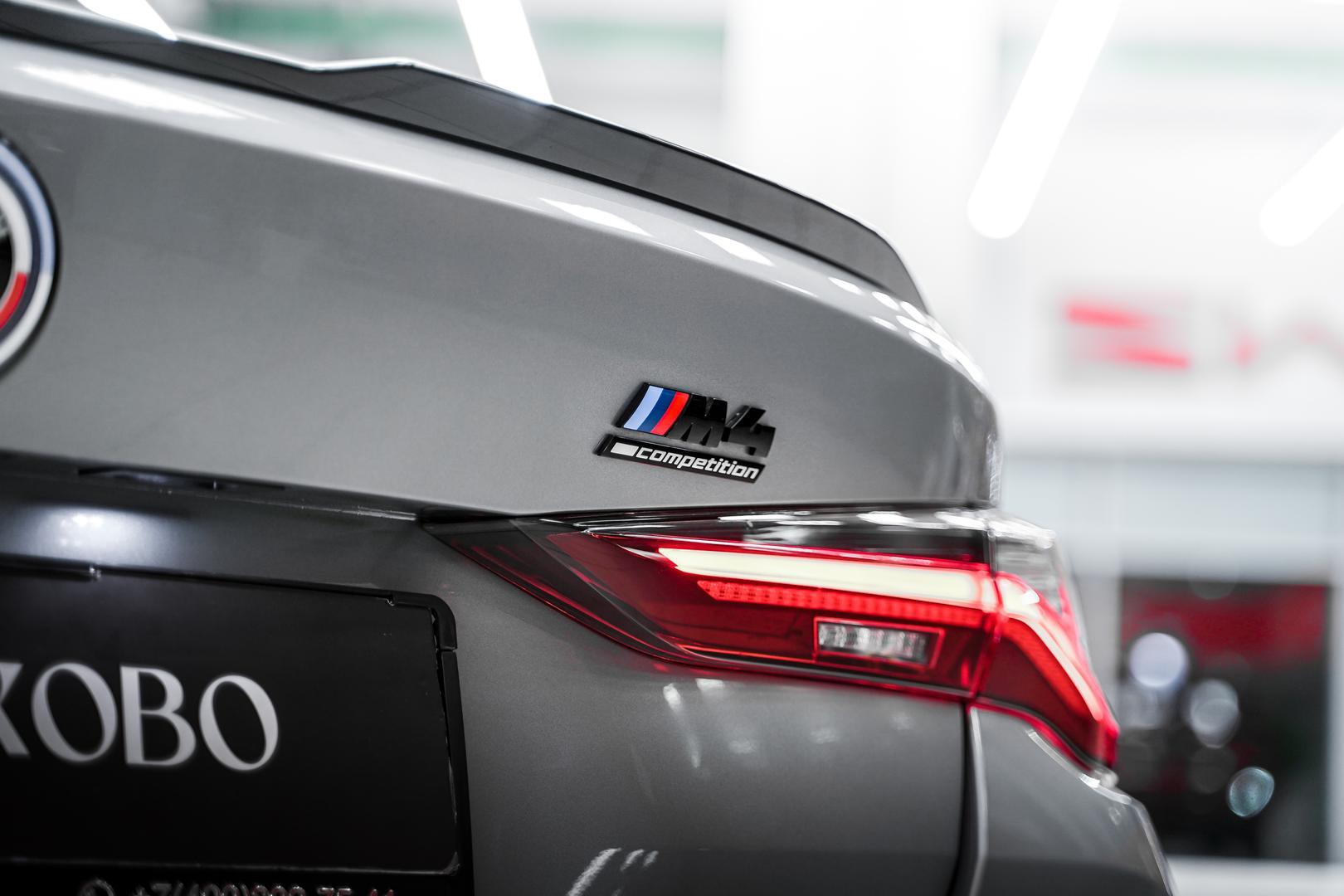 BMW M4 2023, серый, ДЦ Орехово