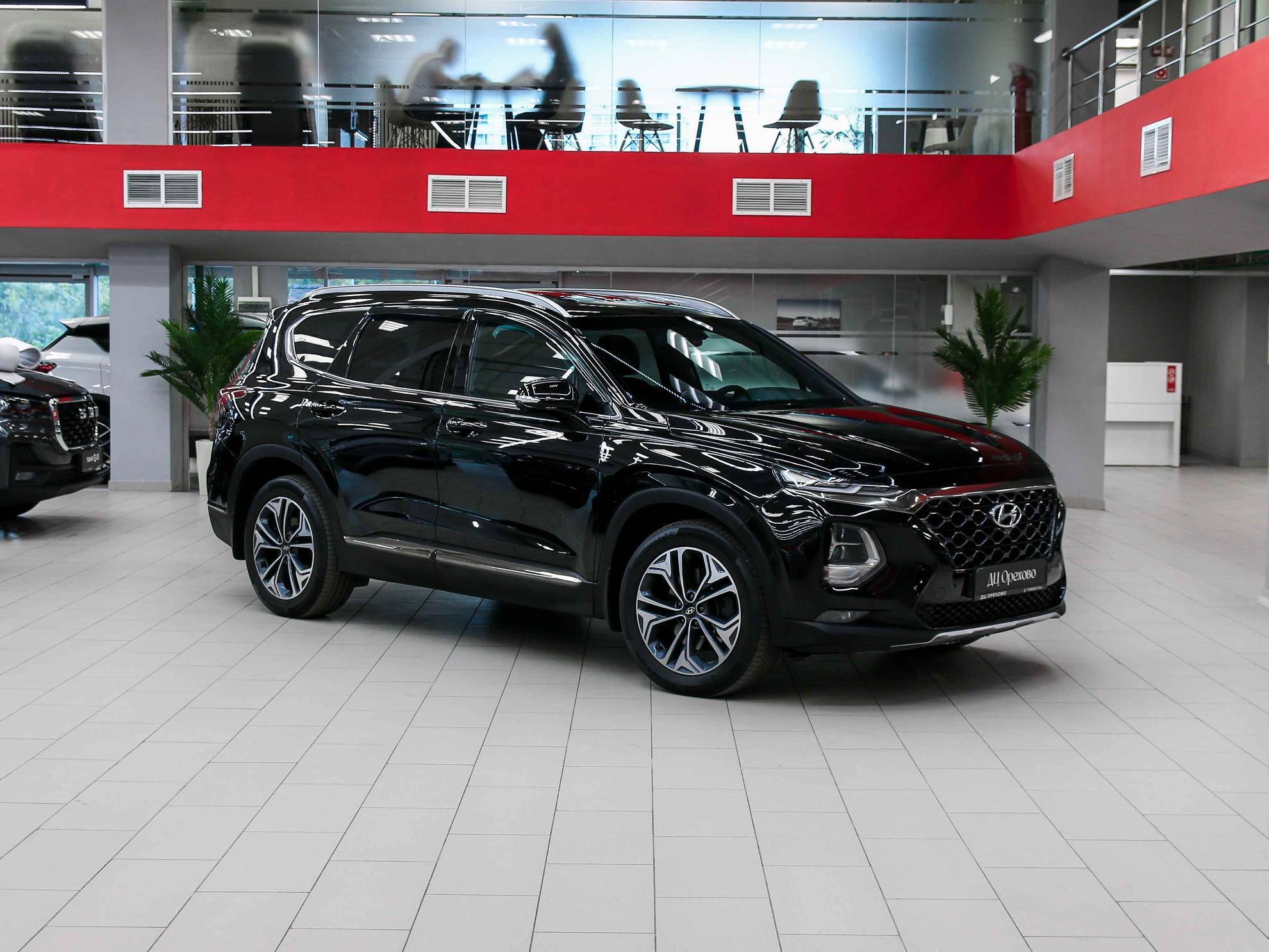 Hyundai Santa Fe 2020, черный, ДЦ Орехово