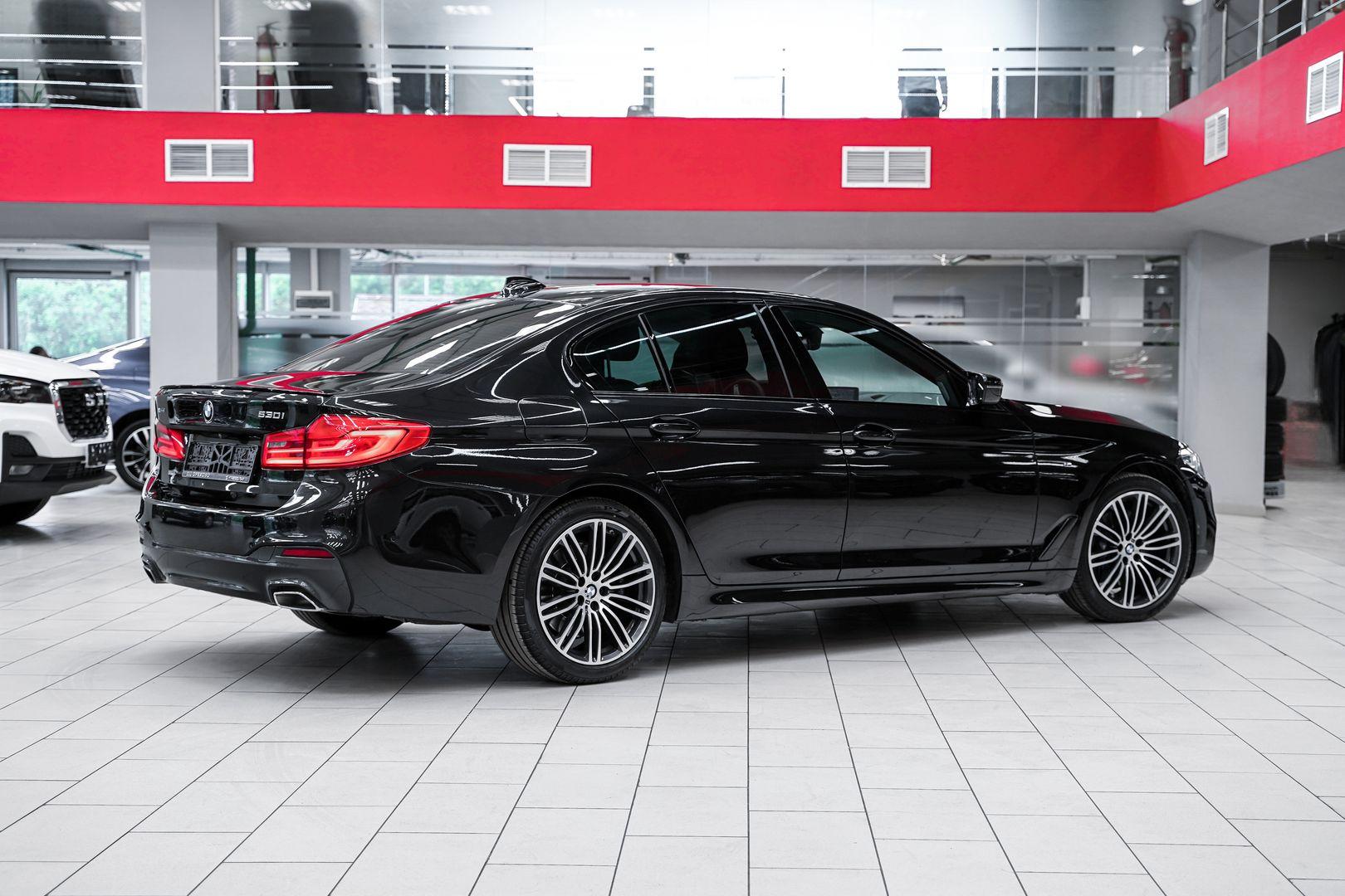 BMW 5 серии 2018, черный, ДЦ Орехово