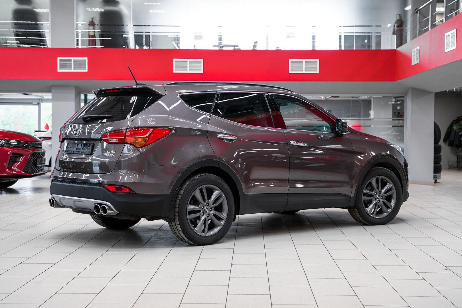 Hyundai Santa Fe 2012, коричневый, ДЦ Орехово