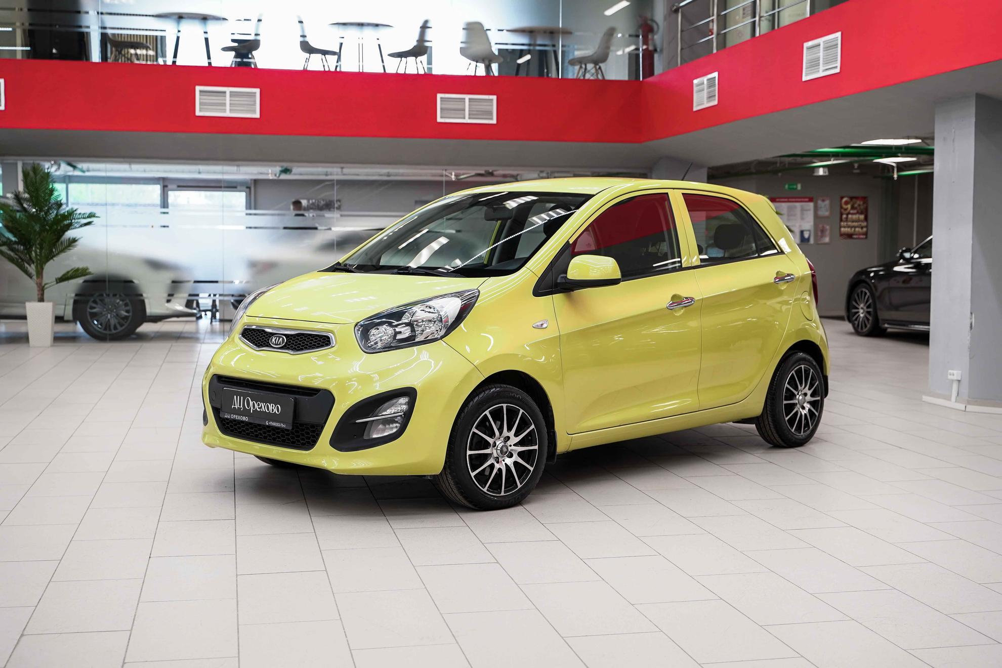 Kia Picanto 2011, зеленый, ДЦ Орехово