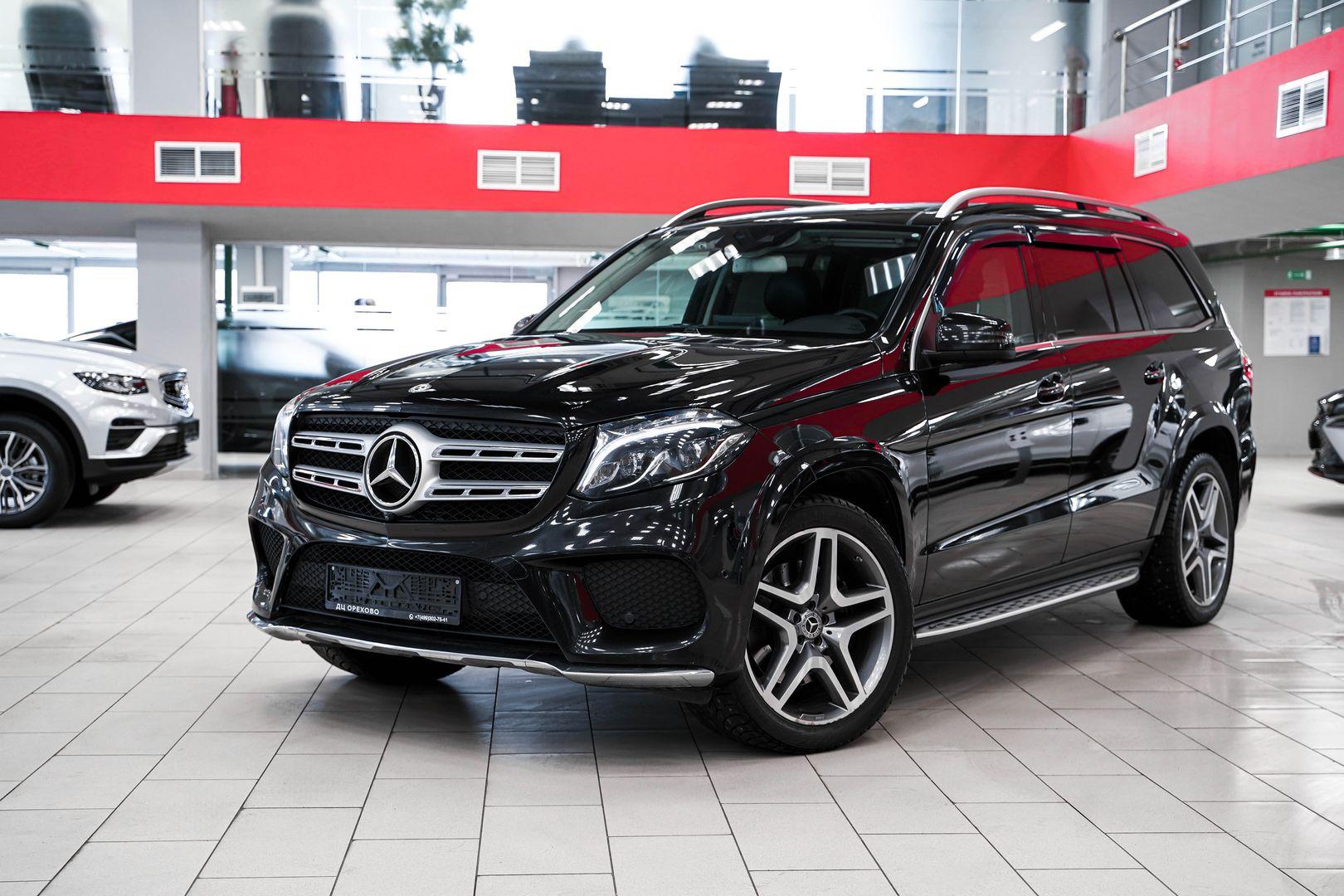 Mercedes-Benz GLS 2018, черный, ДЦ Орехово