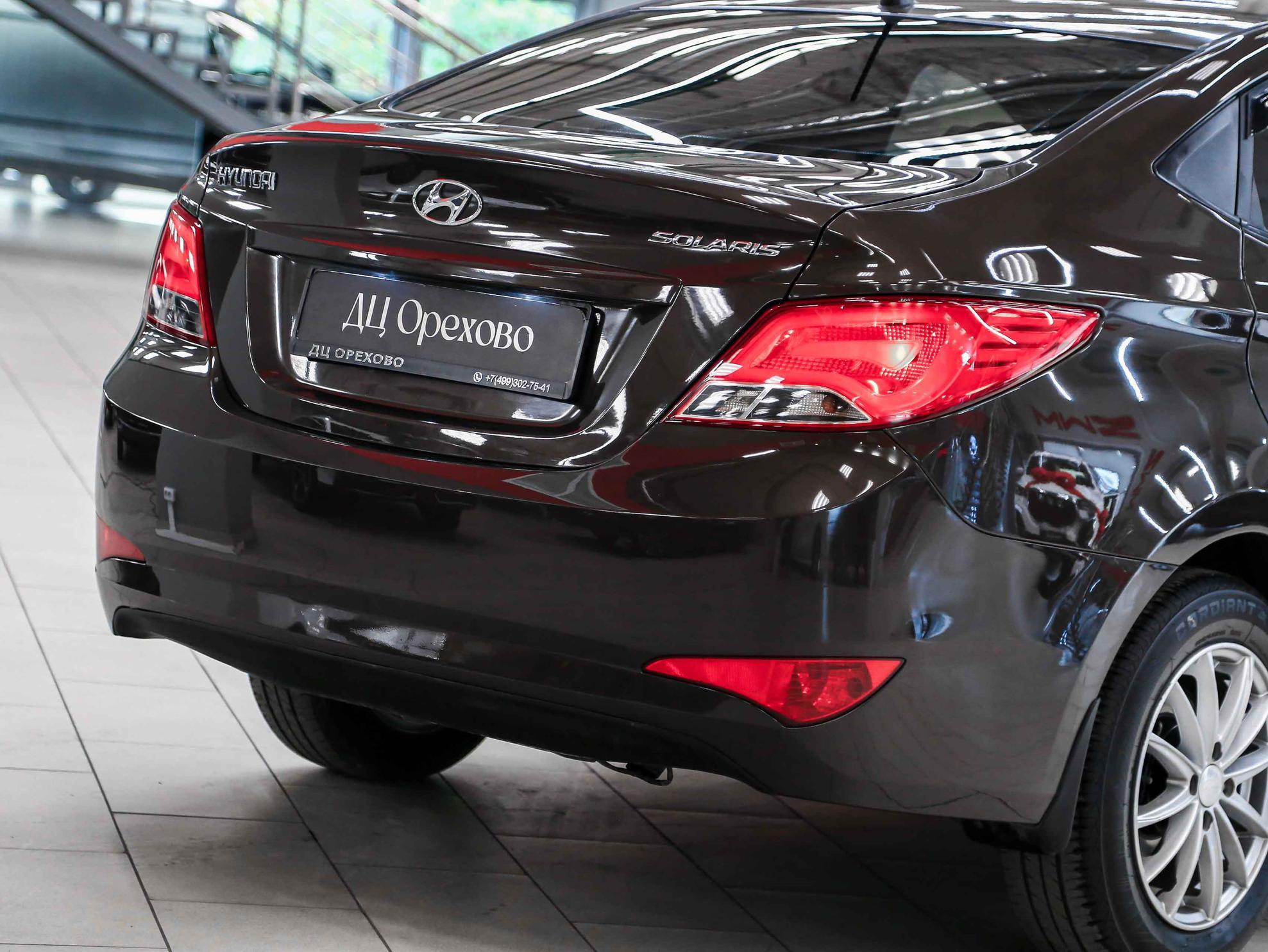 Hyundai Solaris 2014, коричневый, ДЦ Орехово