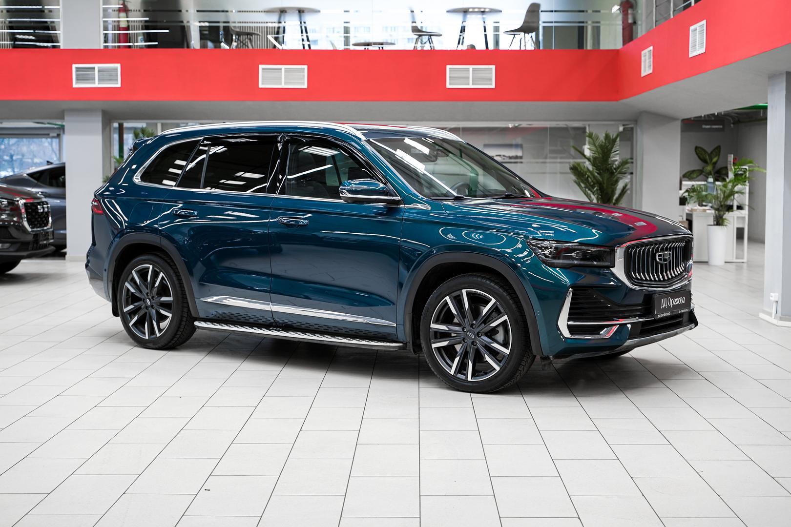 Geely Monjaro 2023, синий, ДЦ Орехово