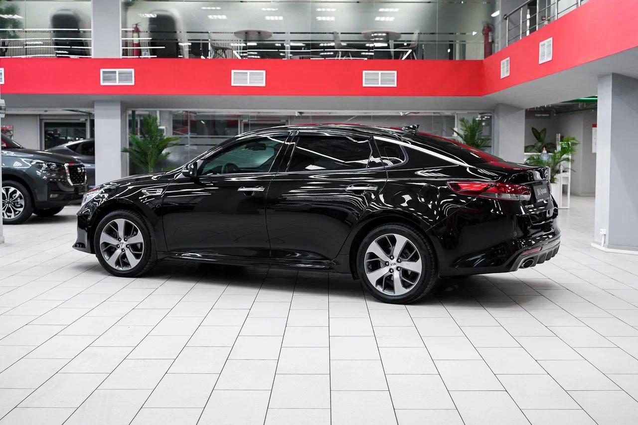 Kia Optima 2017, черный, ДЦ Орехово