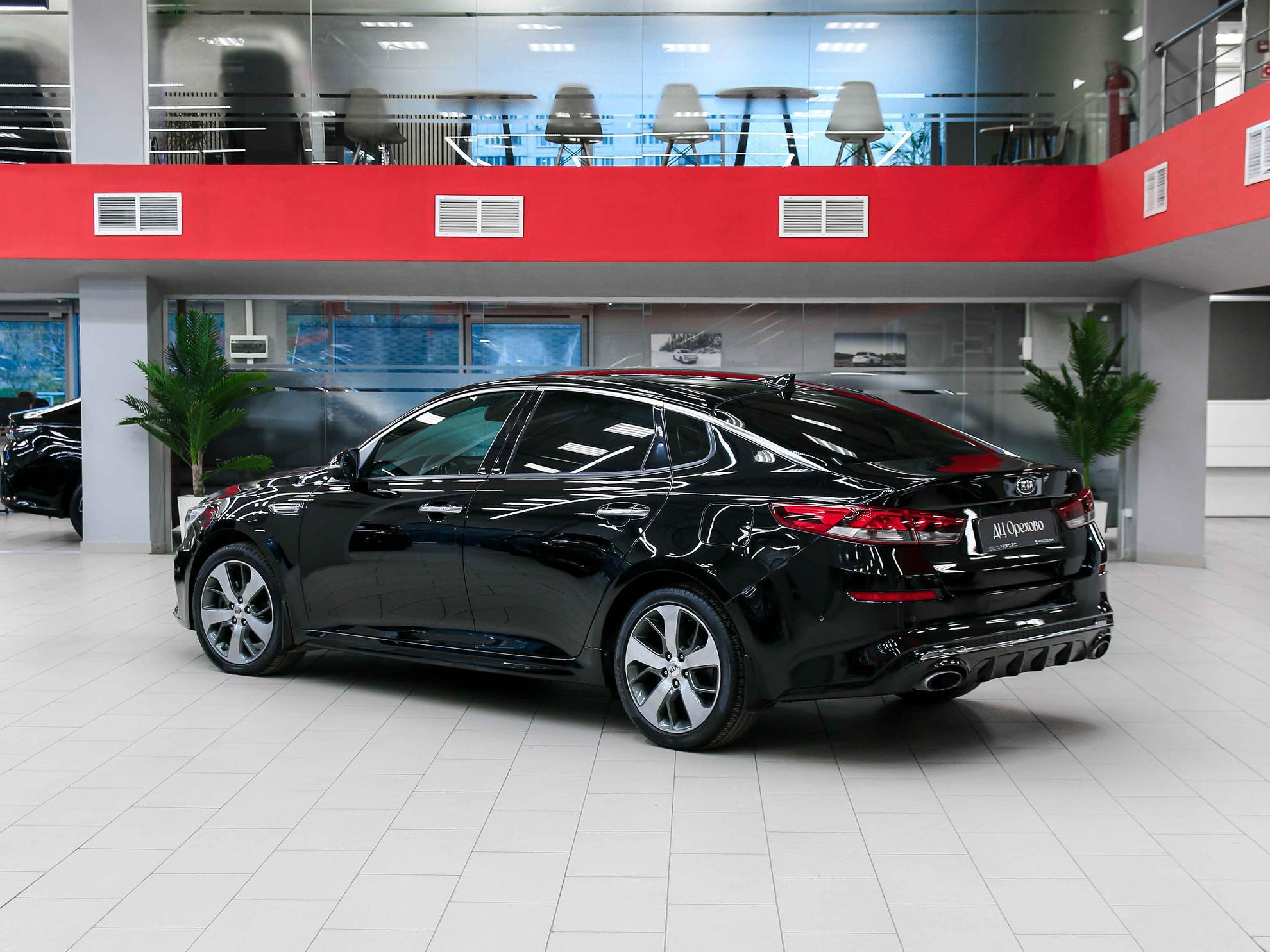 Kia Optima 2018, черный, ДЦ Орехово