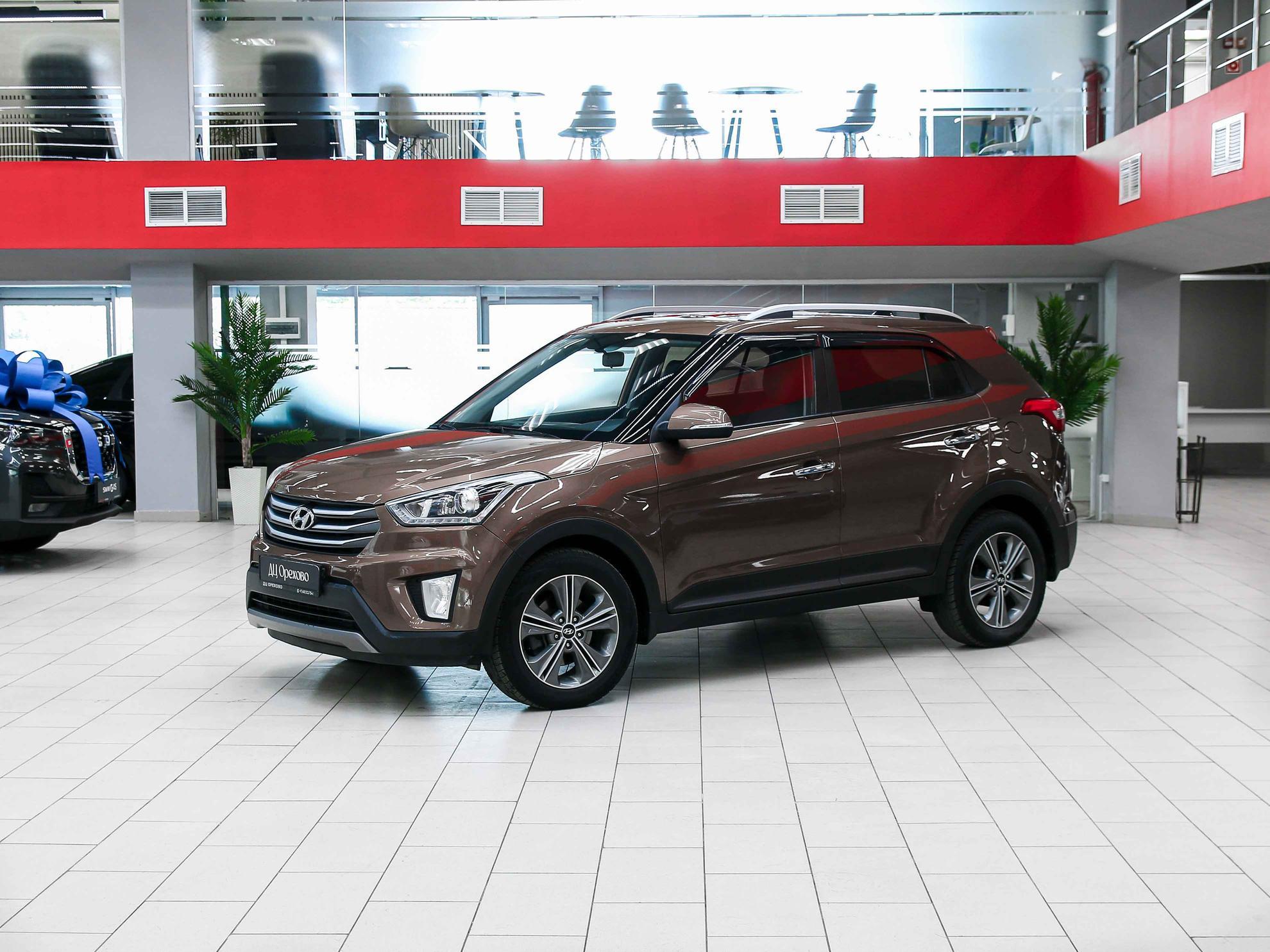 Hyundai Creta 2017, коричневый, ДЦ Орехово