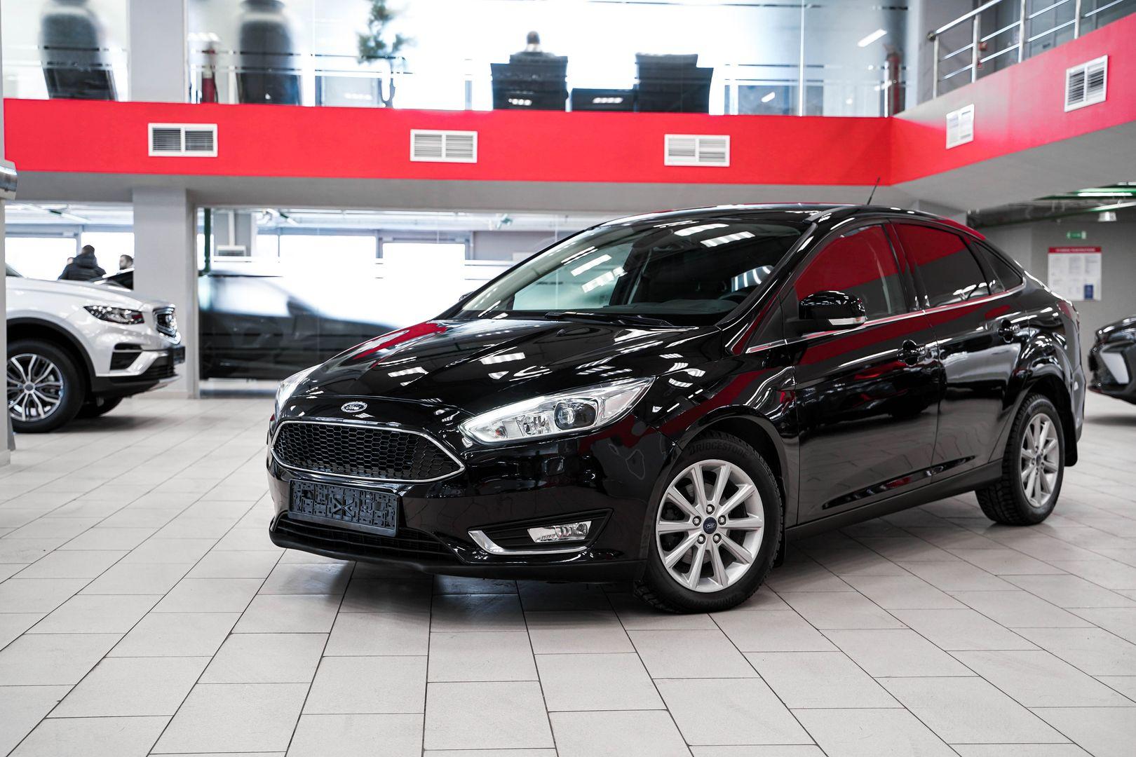 Ford Focus 2017, черный, ДЦ Орехово