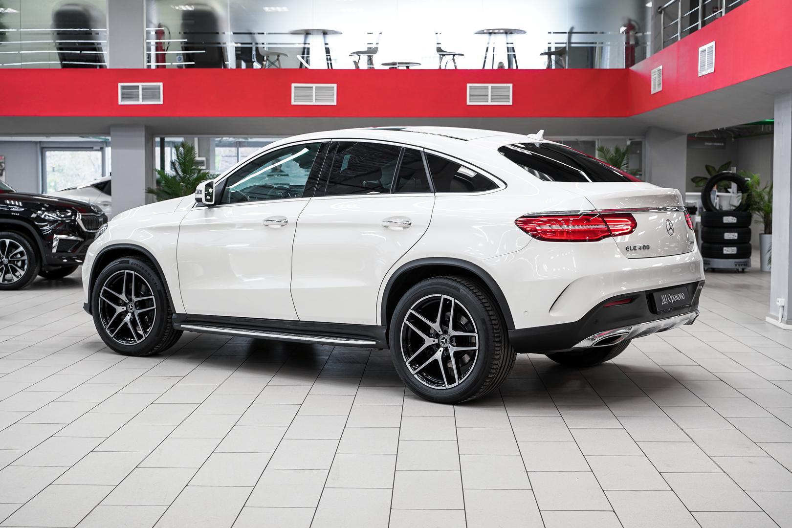 Mercedes-Benz GLE Coupe 2016, белый, ДЦ Орехово