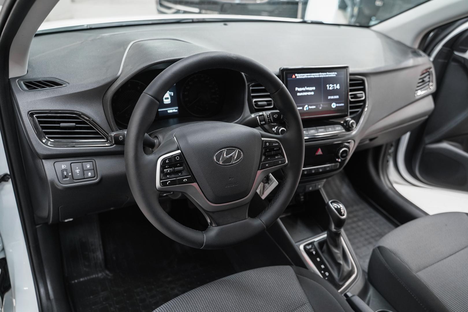 Hyundai Solaris 2020, белый, ДЦ Орехово