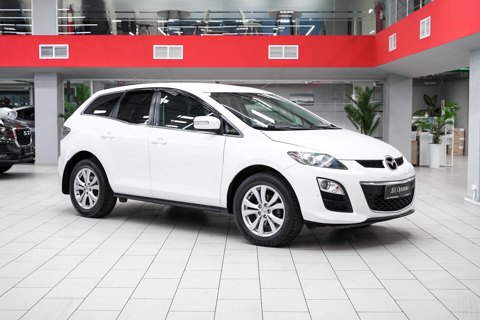 Mazda CX-7 2011, белый, ДЦ Орехово