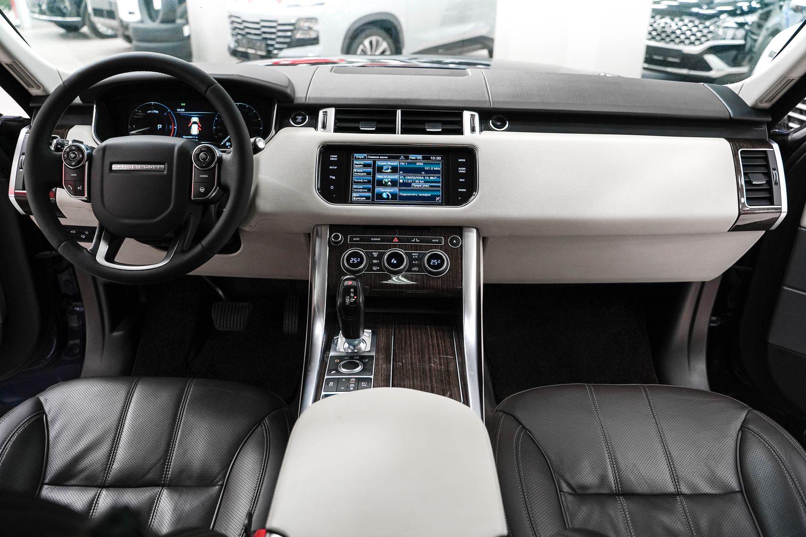Land Rover Range Rover Sport 2014, синий, ДЦ Орехово