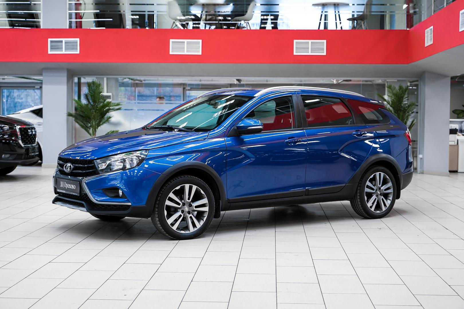 LADA (ВАЗ) Vesta 2020, синий, ДЦ Орехово