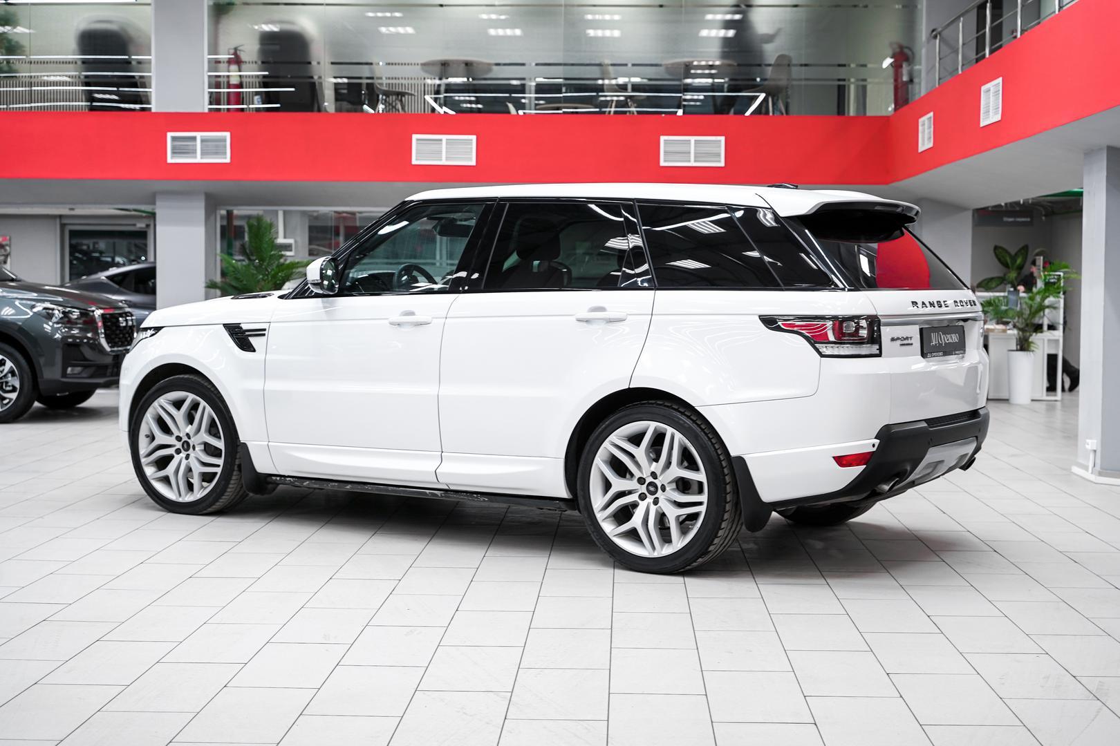Land Rover Range Rover Sport 2014, белый, ДЦ Орехово