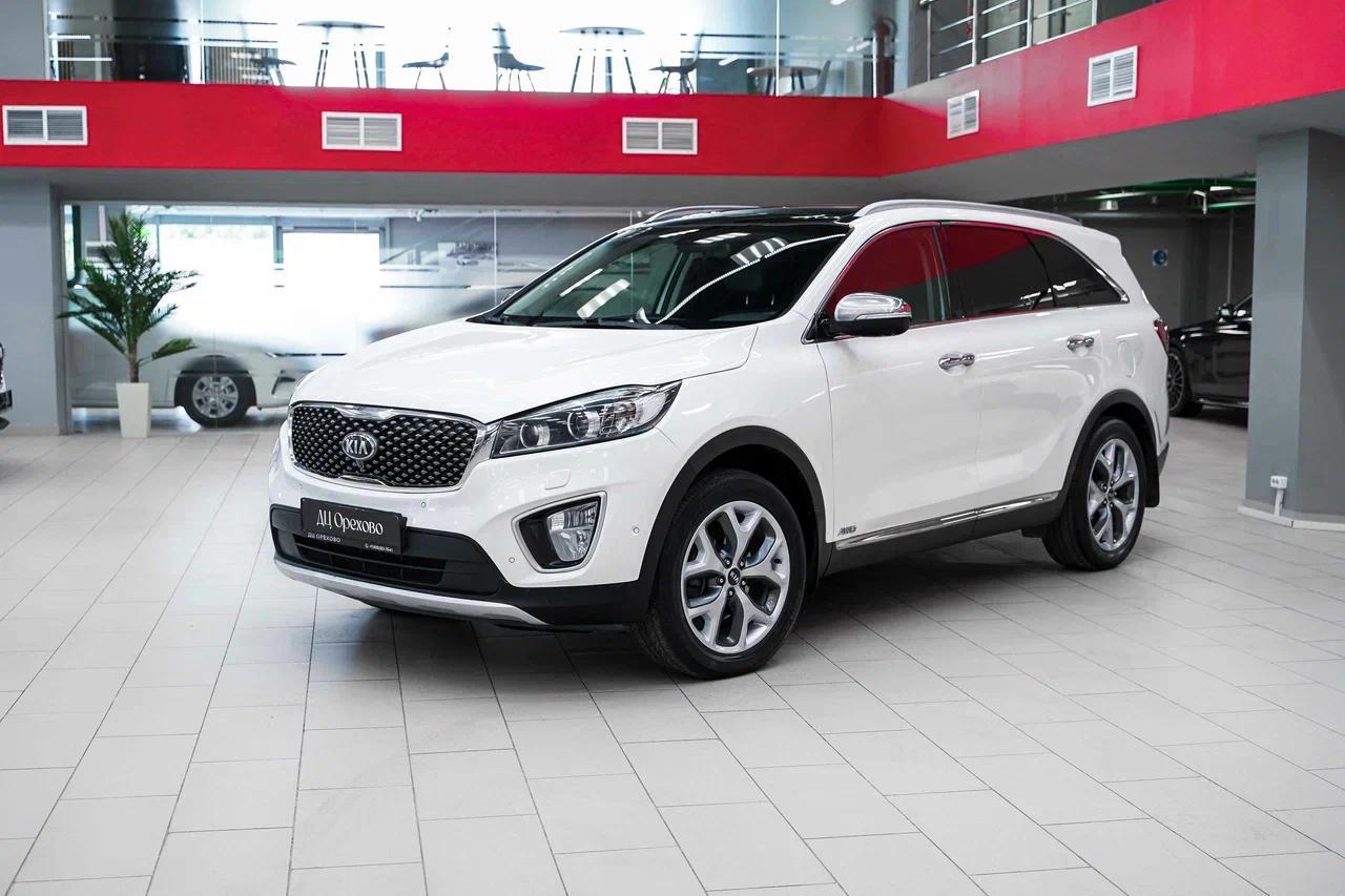Kia Sorento 2016, белый, ДЦ Орехово