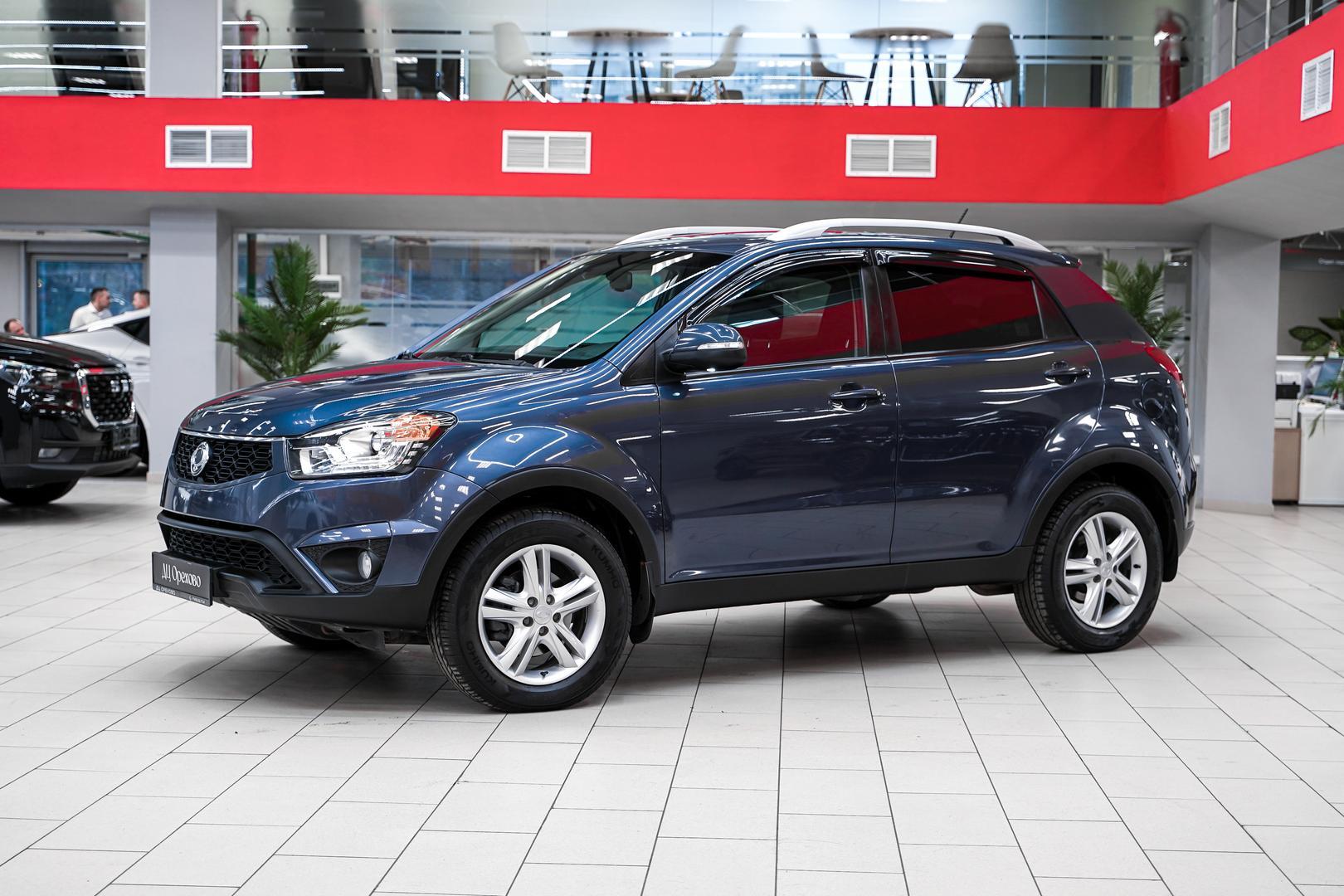 SsangYong Actyon 2014, синий, ДЦ Орехово