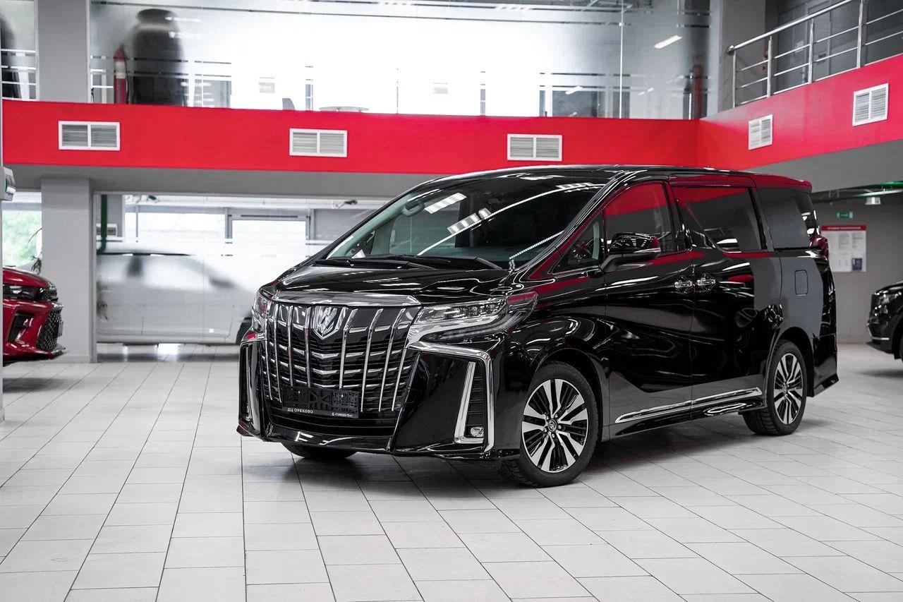 Toyota Alphard 2019, черный, ДЦ Орехово