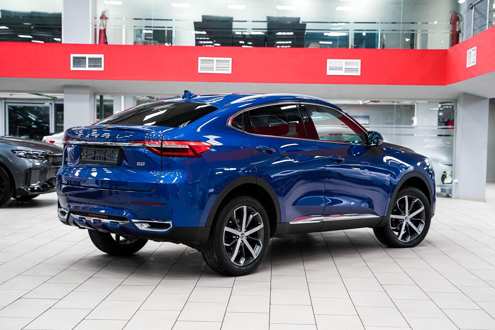 Haval F7x 2020, синий, ДЦ Орехово