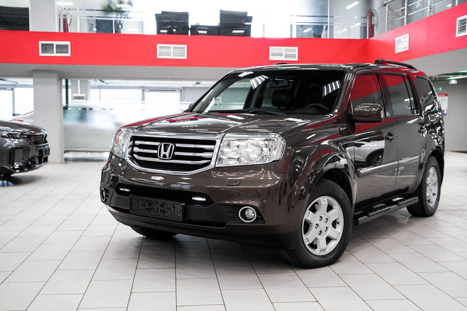 Honda Pilot 2012, коричневый, ДЦ Орехово