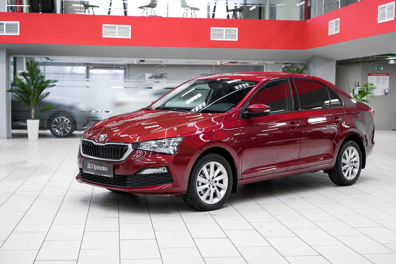 Skoda Rapid 2020, красный, ДЦ Орехово