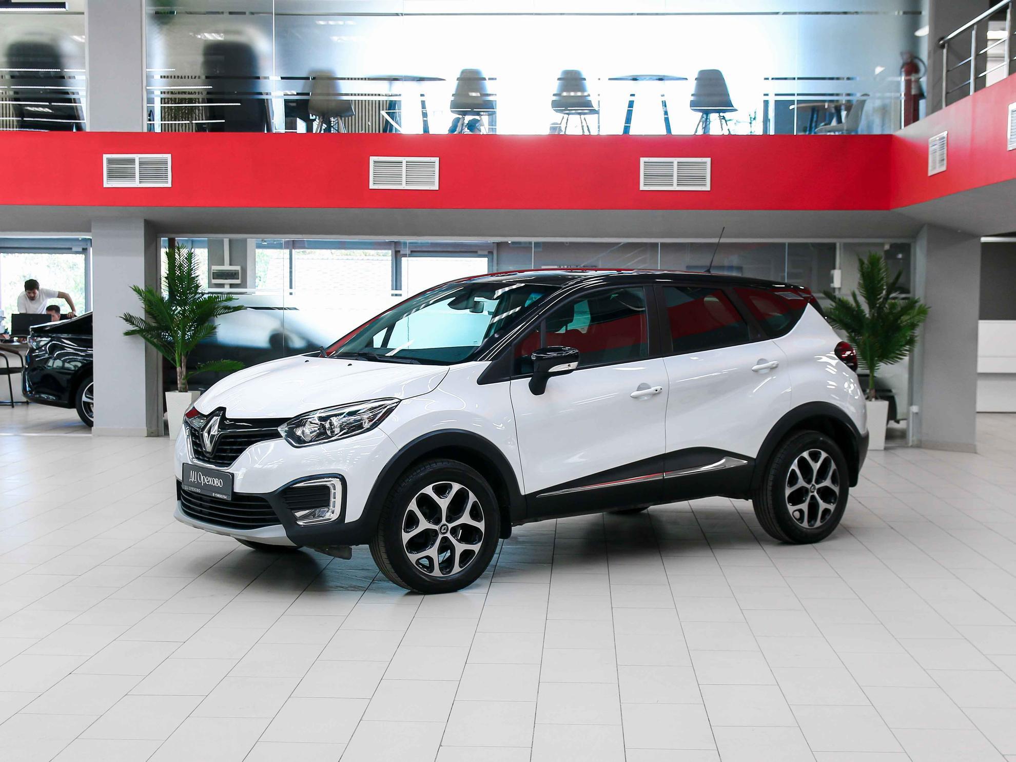 Renault Kaptur 2017, белый, ДЦ Орехово
