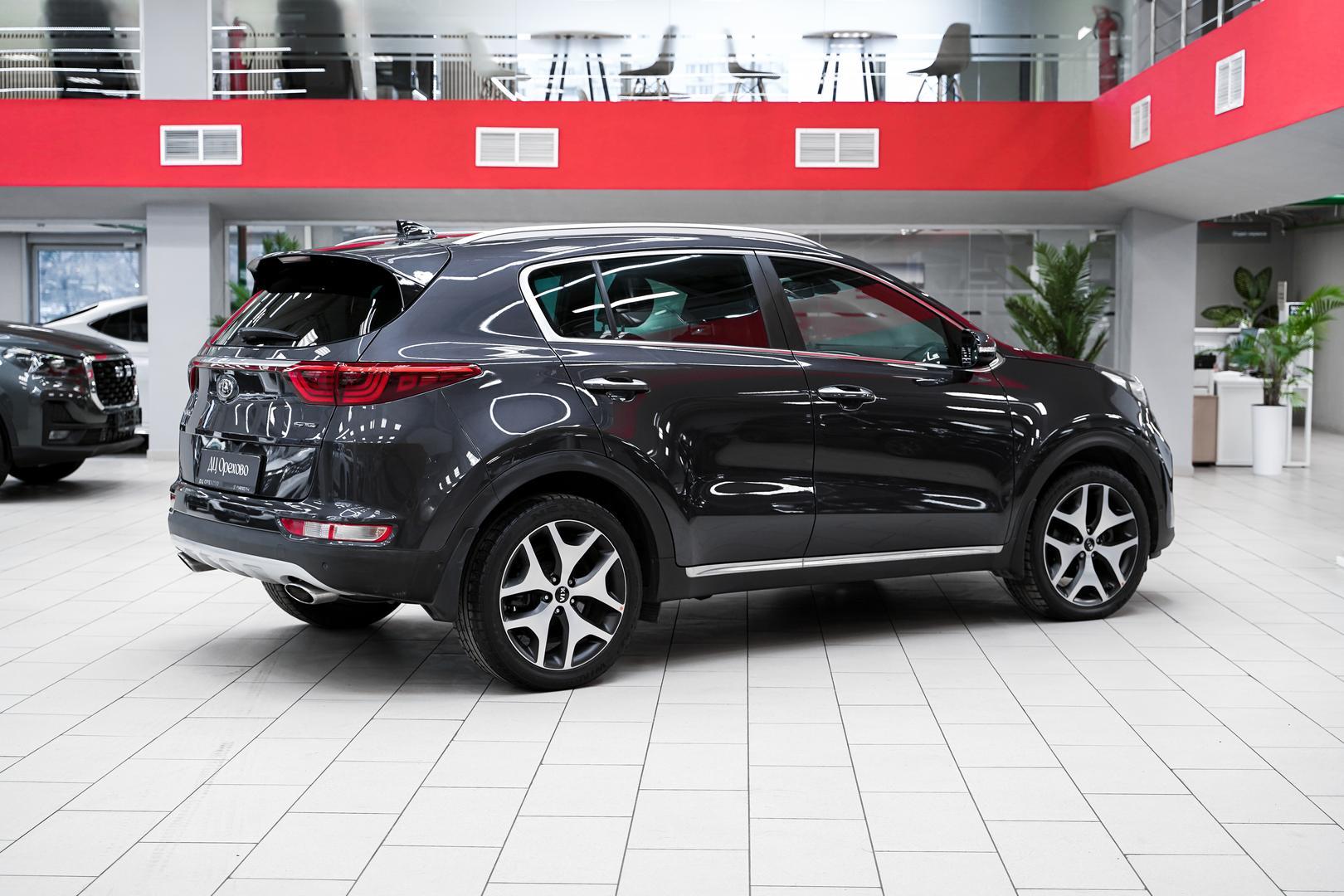 Kia Sportage 2016, серый, ДЦ Орехово