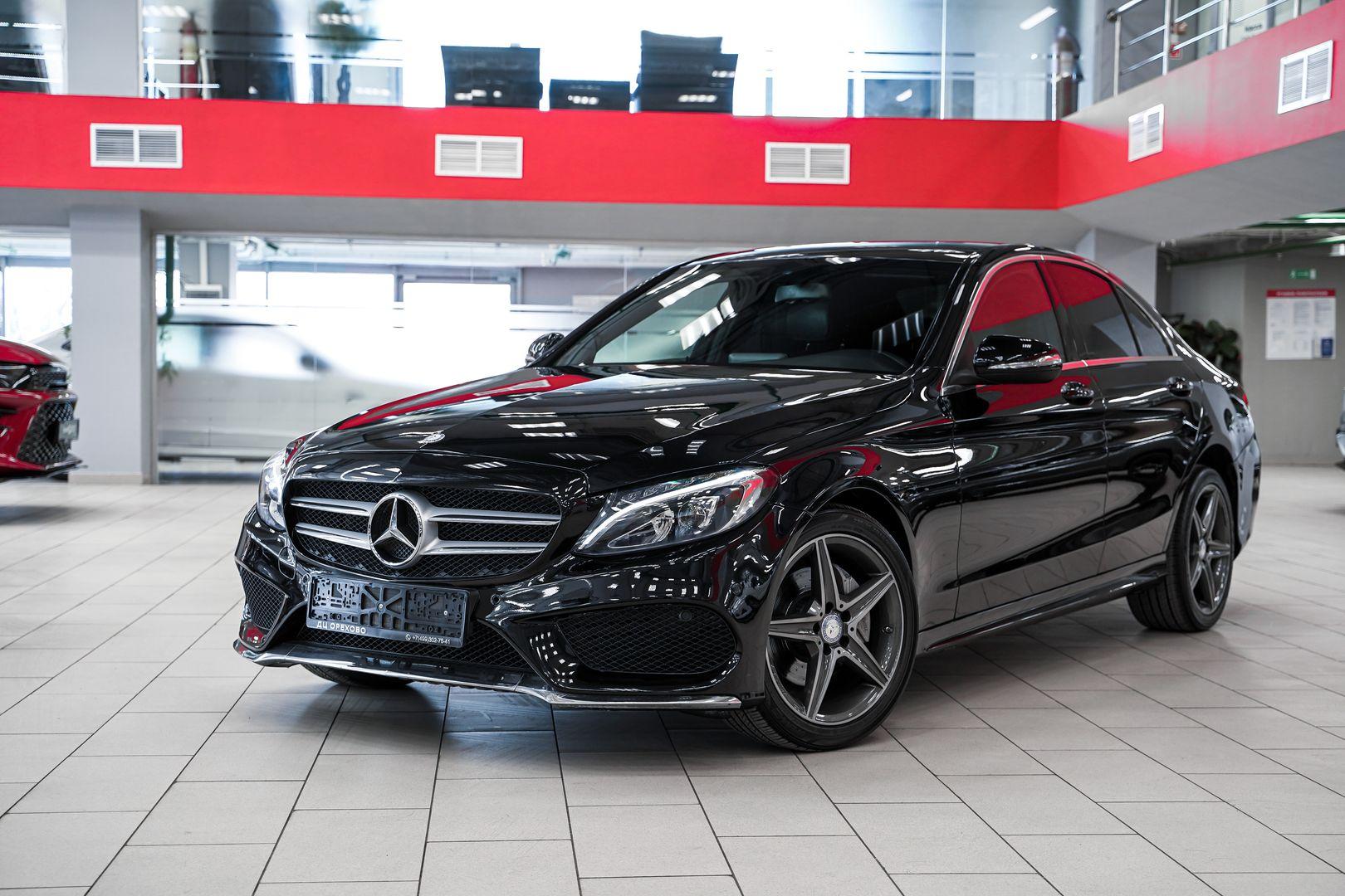 Mercedes-Benz C-Класс 2014, черный, ДЦ Орехово