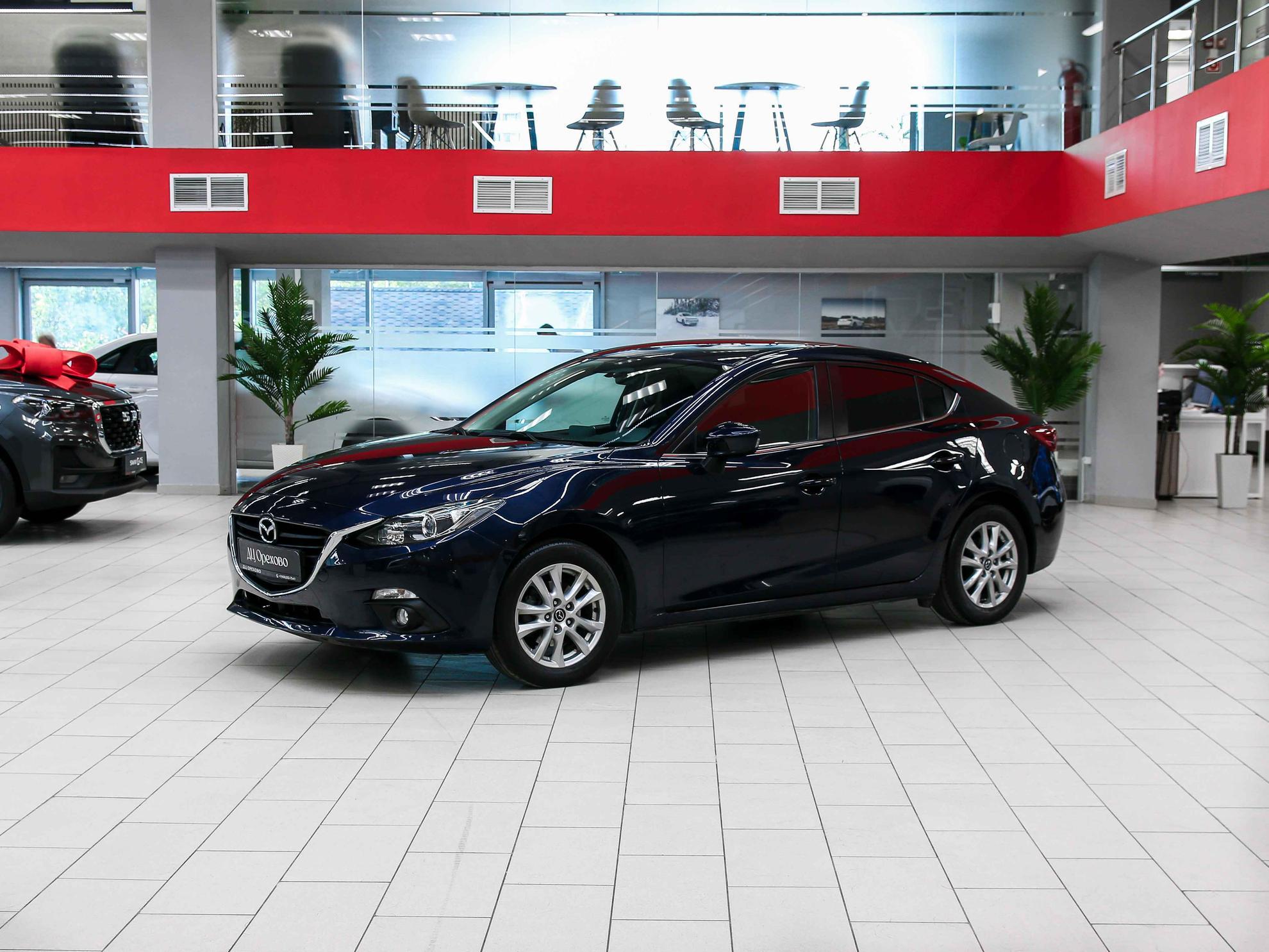 Mazda 3 2014, синий, ДЦ Орехово