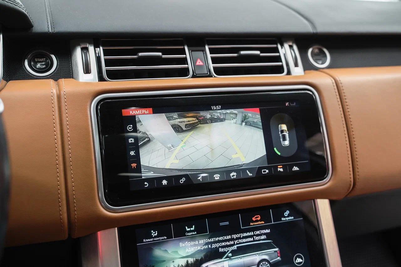 Land Rover Range Rover 2019, черный, ДЦ Орехово