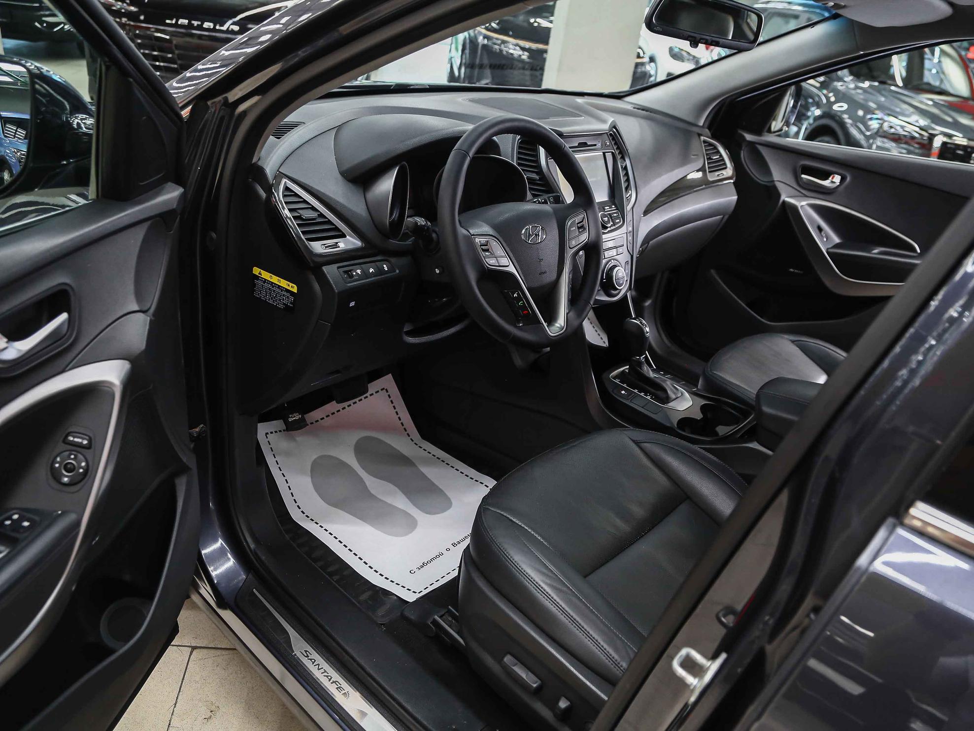 Hyundai Santa Fe 2012, синий, ДЦ Орехово