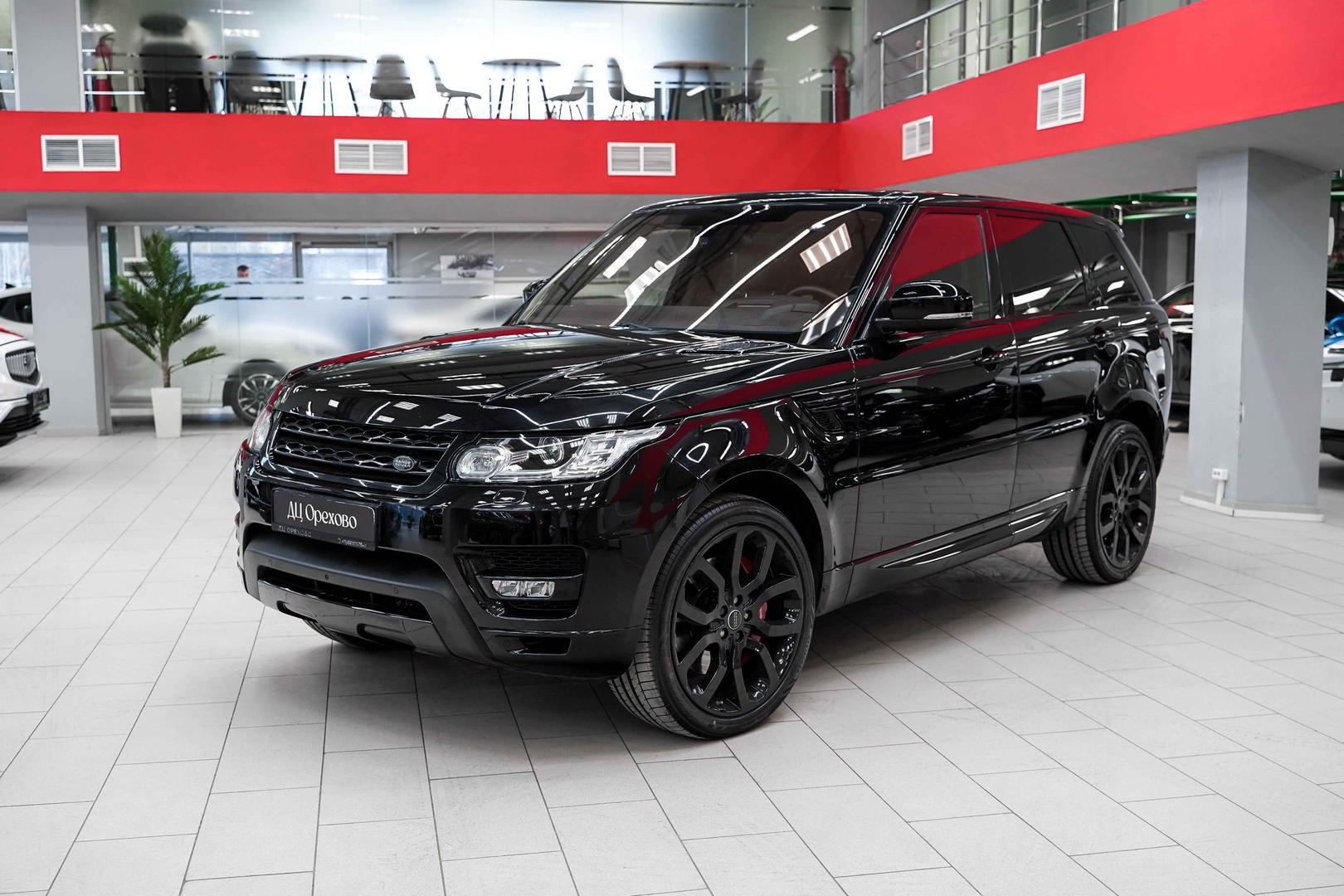 Land Rover Range Rover Sport 2016, черный, ДЦ Орехово
