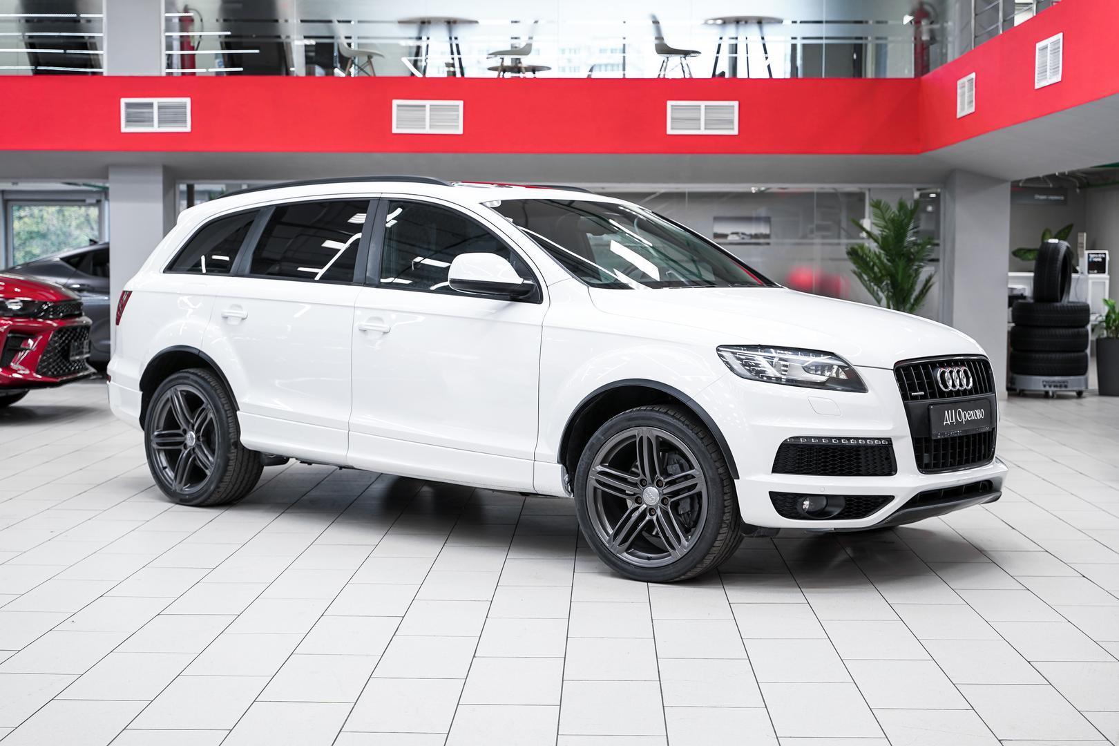 Audi Q7 2012, белый, ДЦ Орехово