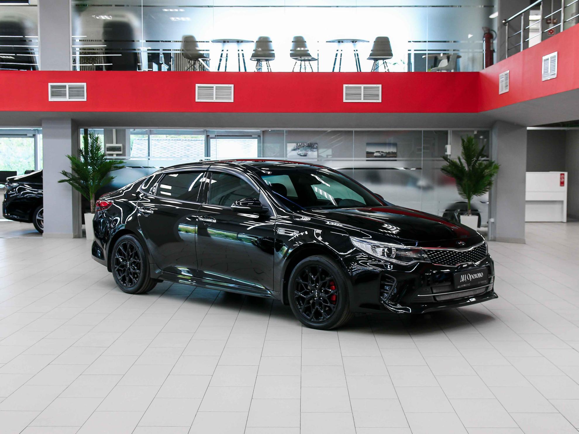 Kia Optima 2016, черный, ДЦ Орехово