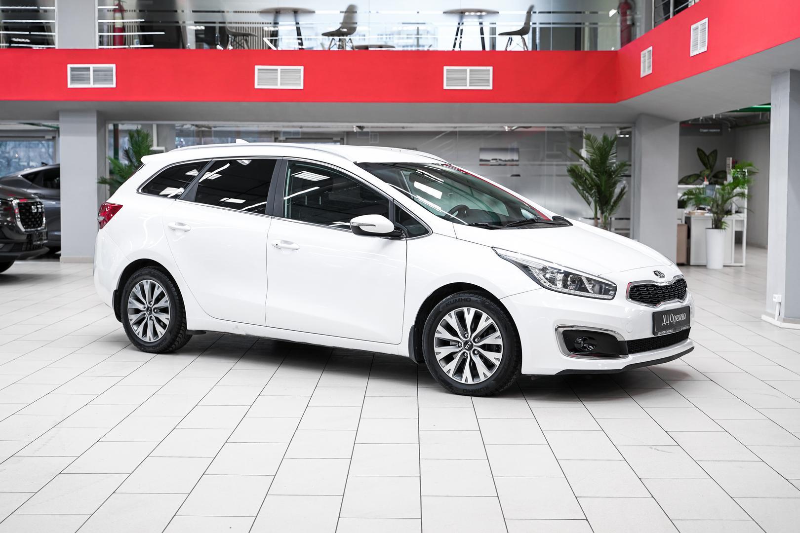 Kia Ceed 2018, белый, ДЦ Орехово