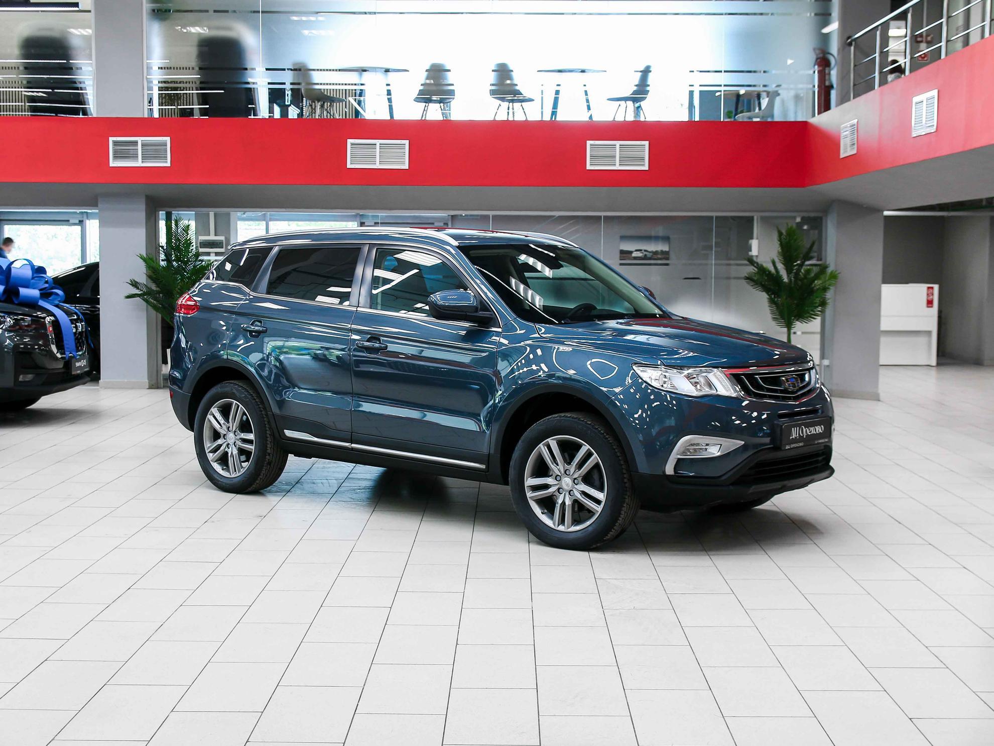 Geely Atlas 2018, серый, ДЦ Орехово