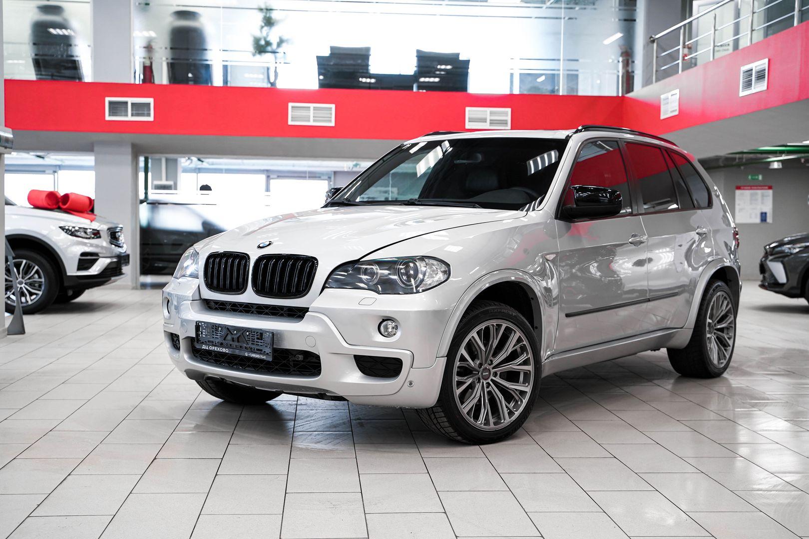 BMW X5 2007, серебряный, ДЦ Орехово