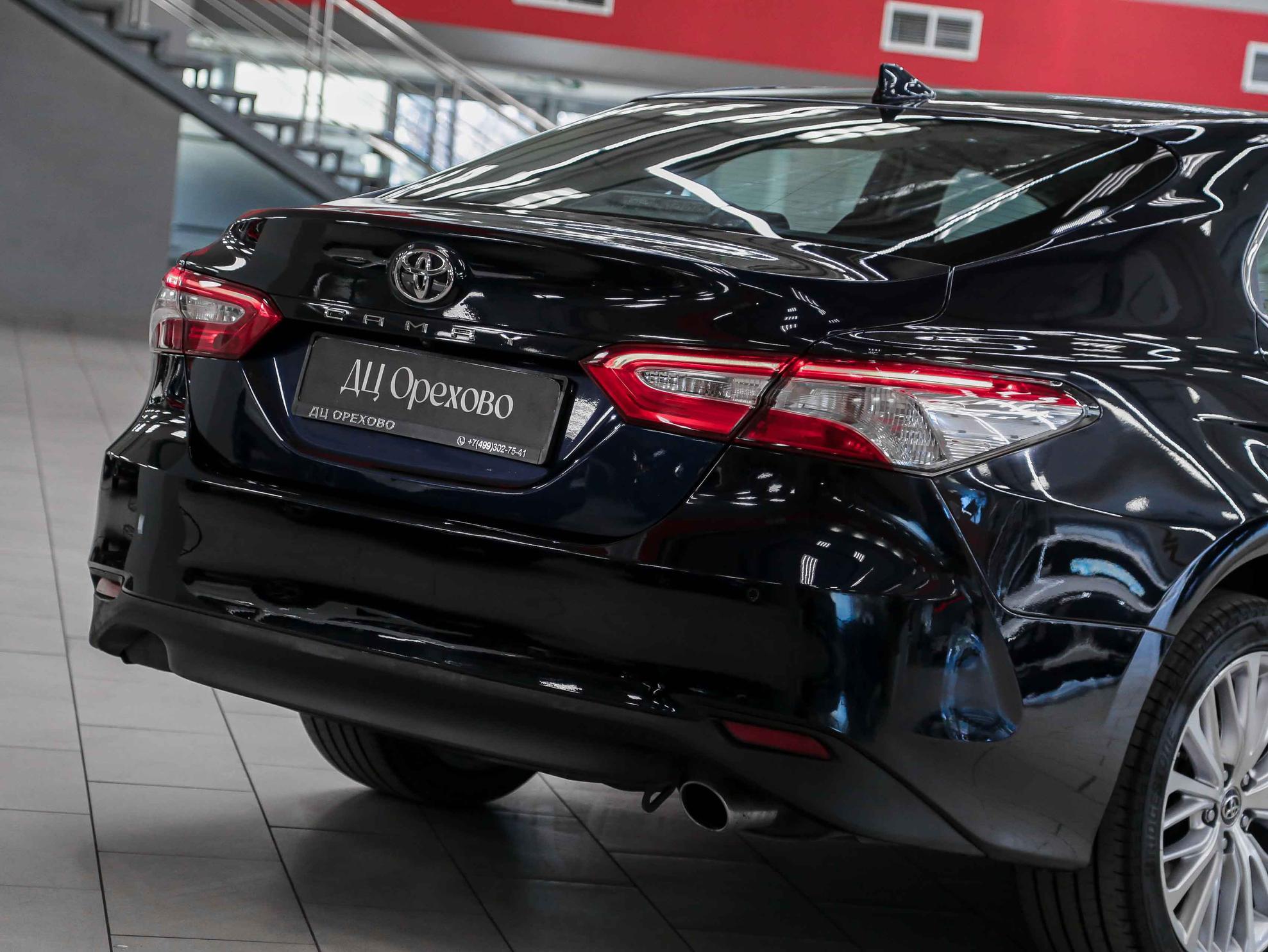 Toyota Camry 2018, синий, ДЦ Орехово