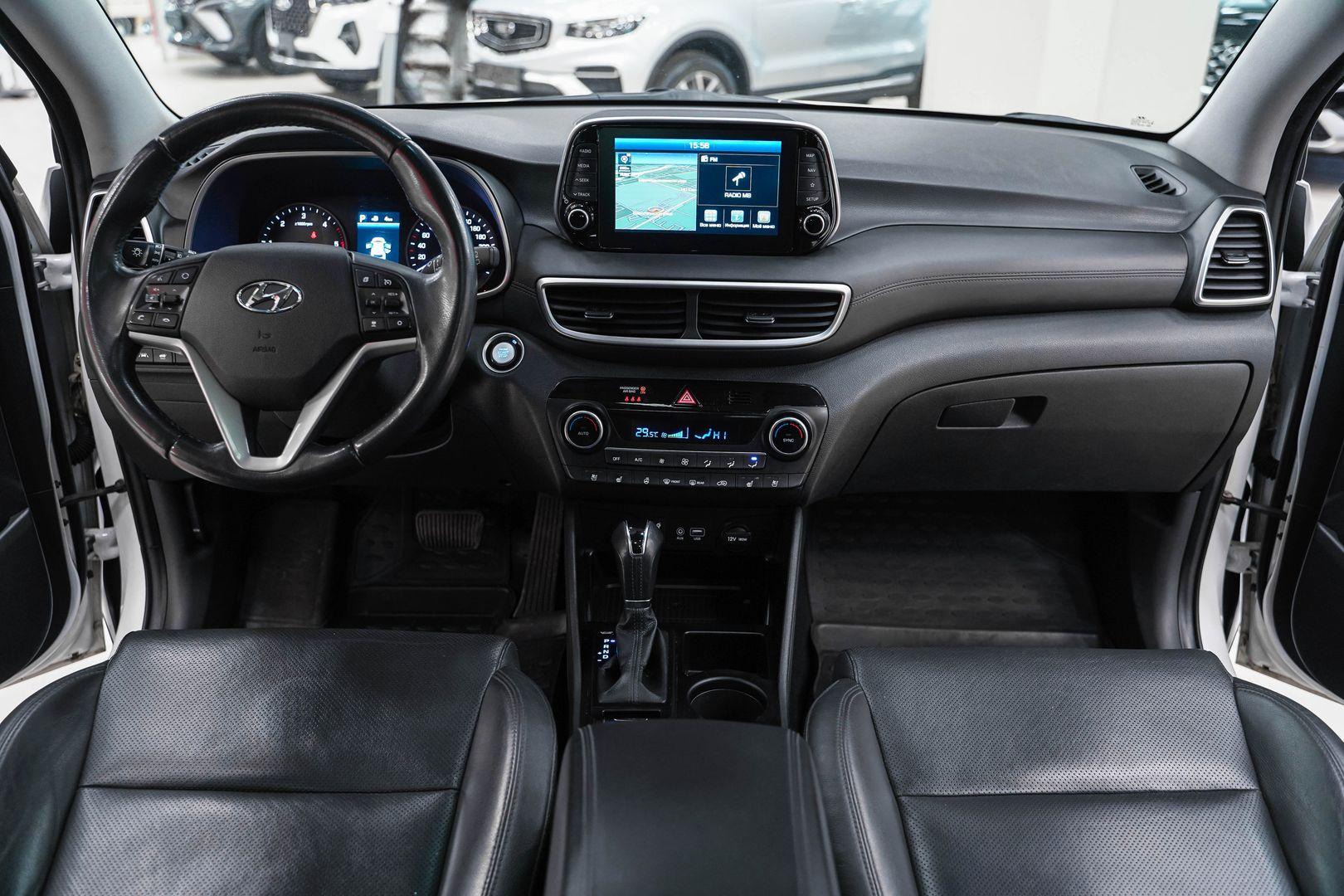 Hyundai Tucson 2018, белый, ДЦ Орехово
