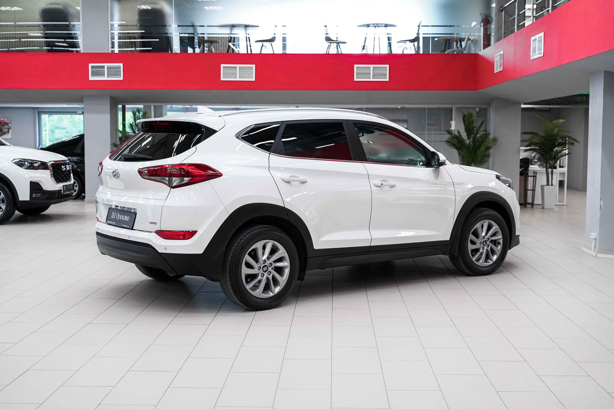 Hyundai Tucson 2018, белый, ДЦ Орехово
