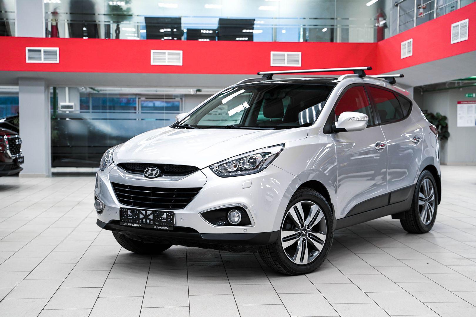 Hyundai ix35 2014, серебряный, ДЦ Орехово