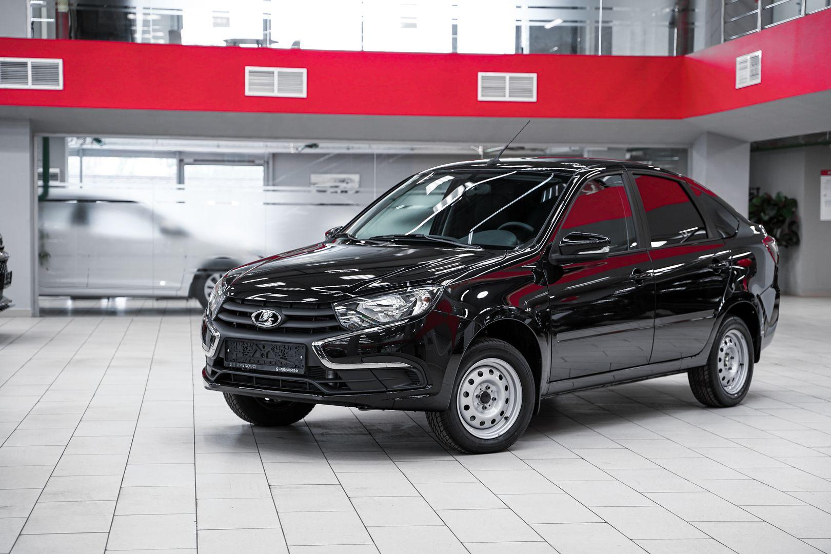 LADA (ВАЗ) Granta 2025, черный, ДЦ Орехово