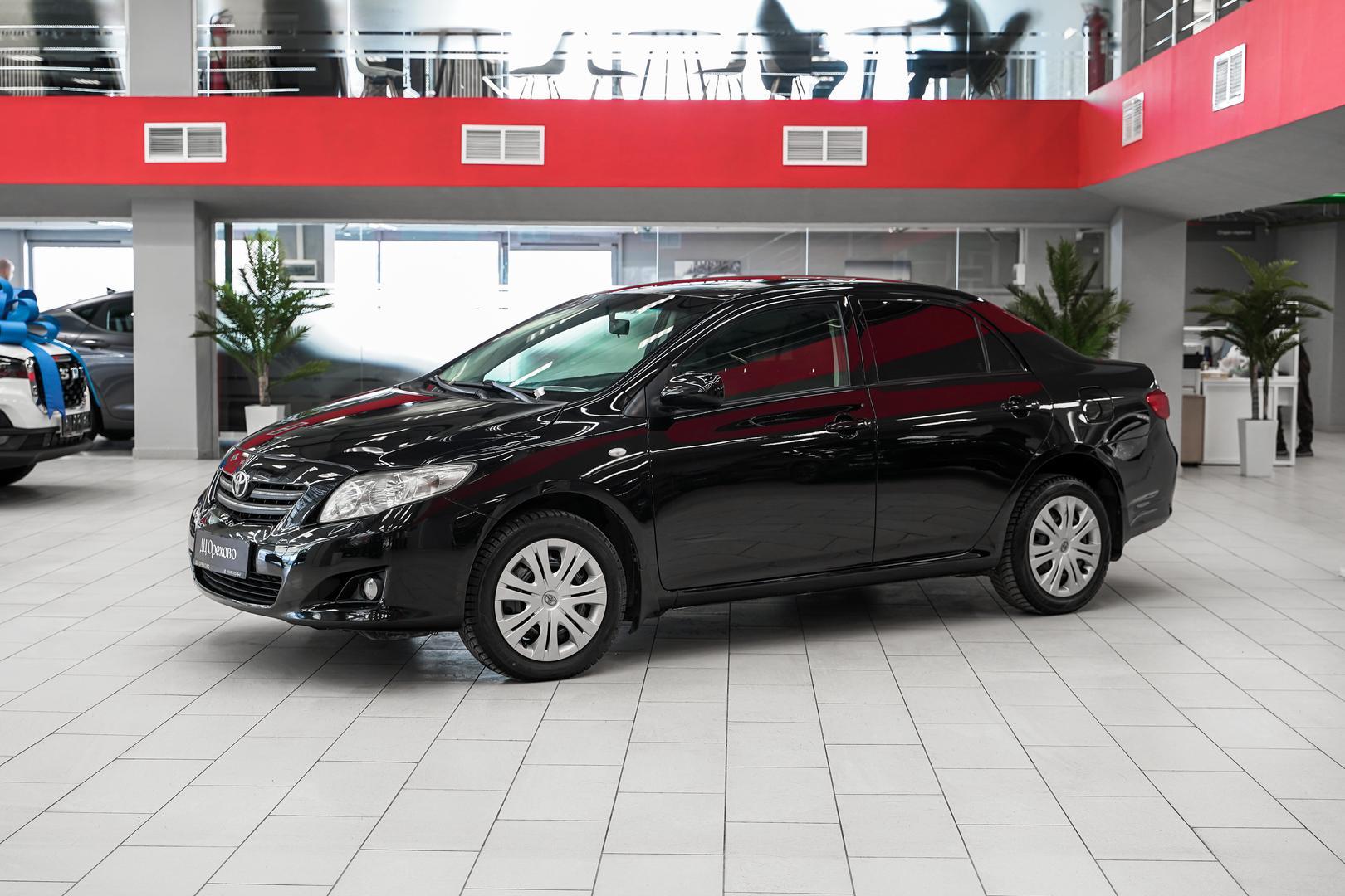 Toyota Corolla 2007, черный, ДЦ Орехово