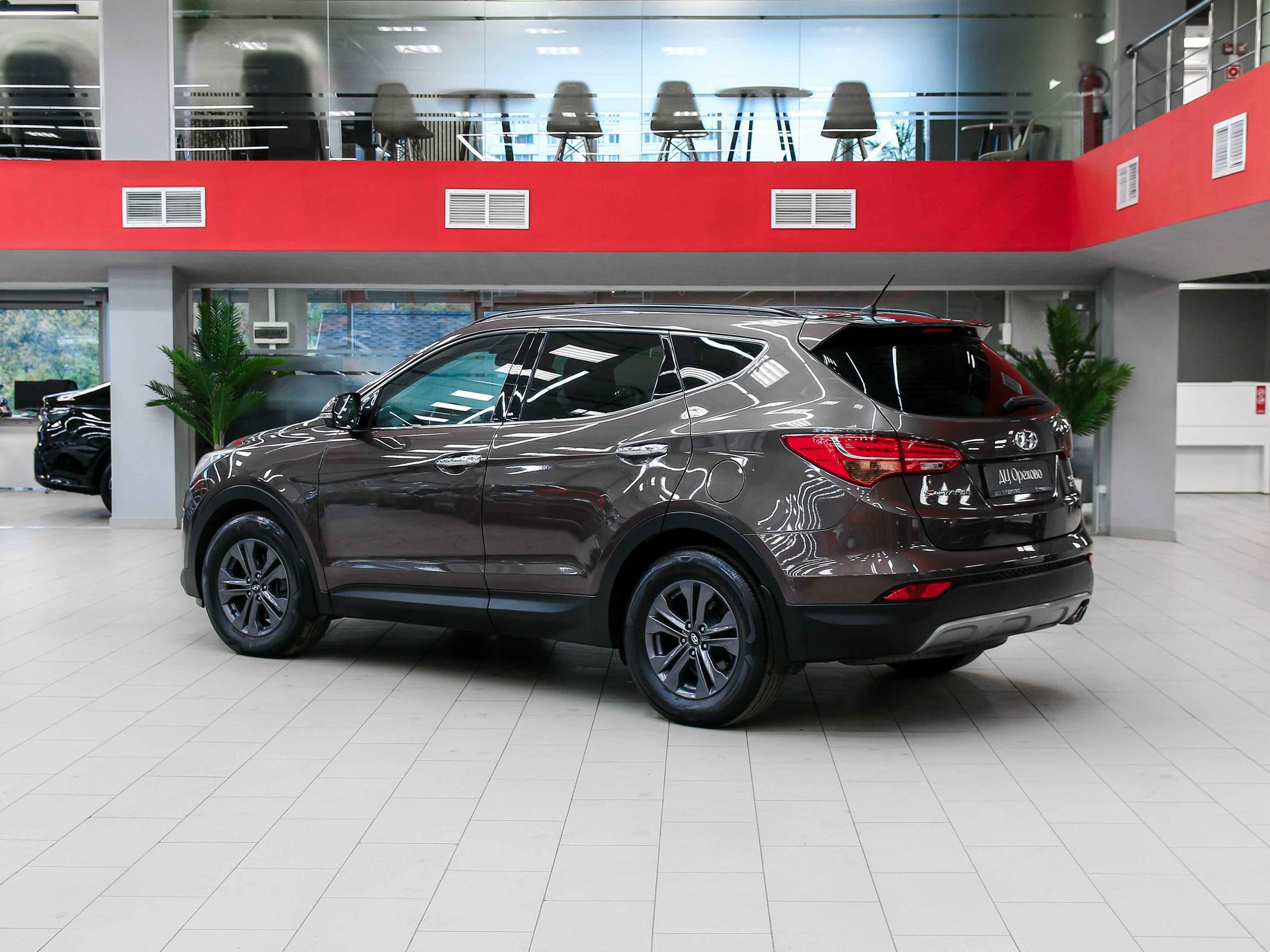 Hyundai Santa Fe 2015, коричневый, ДЦ Орехово
