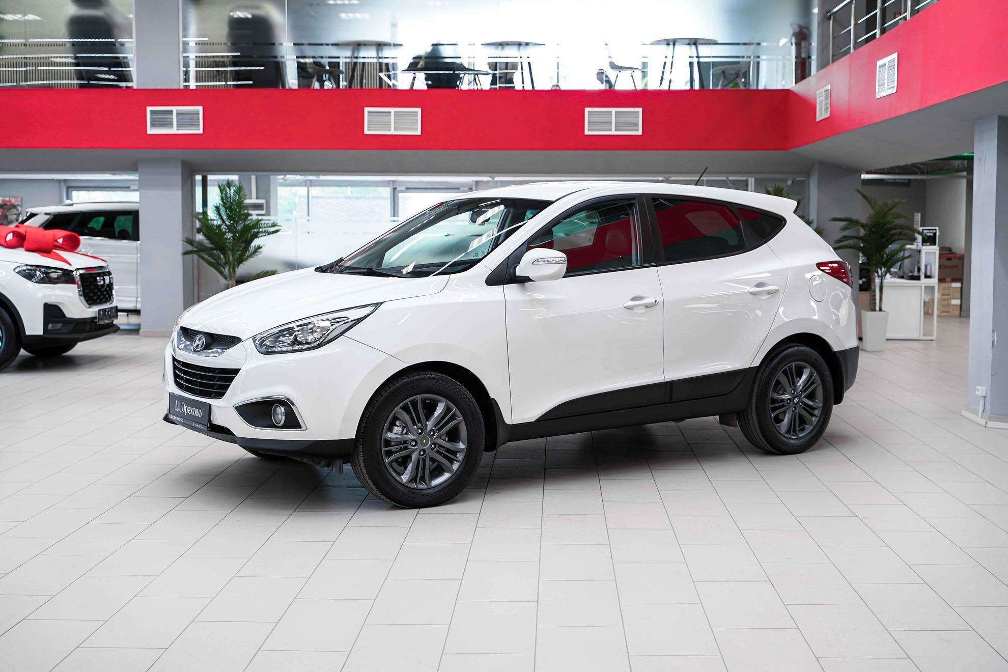 Hyundai ix35 2014, белый, ДЦ Орехово
