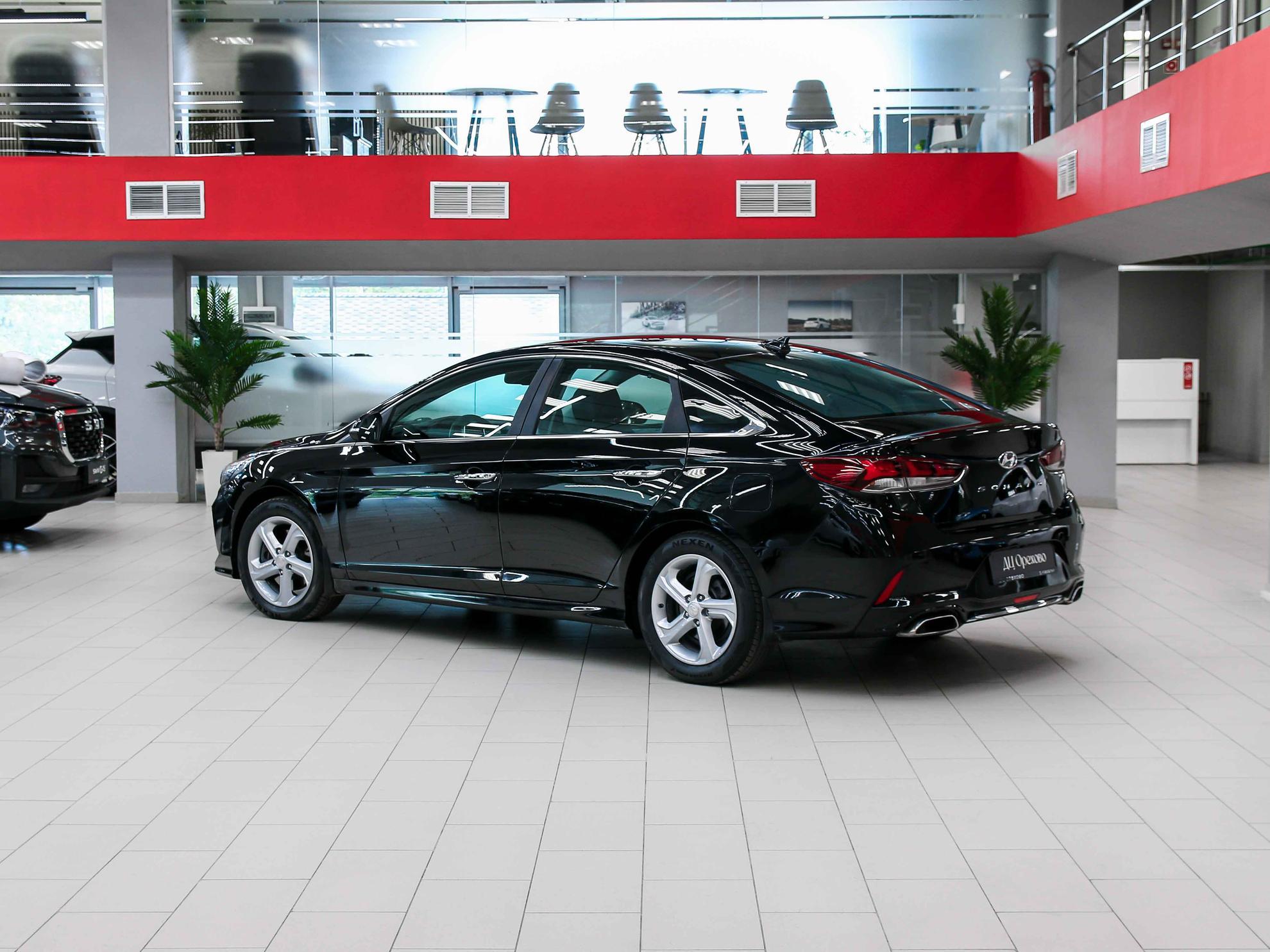 Hyundai Sonata 2017, черный, ДЦ Орехово